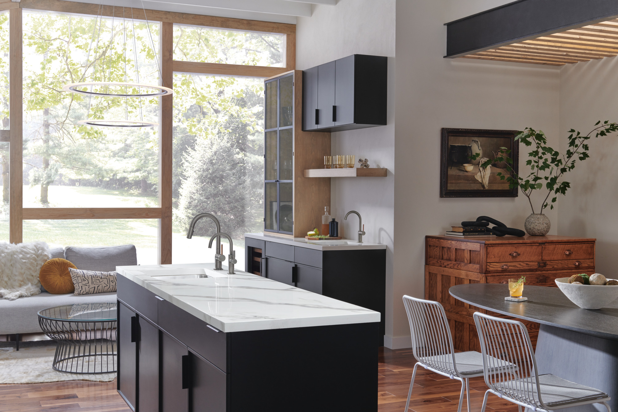 Odin® | Bar Faucet with Arc Spout - Less Handle