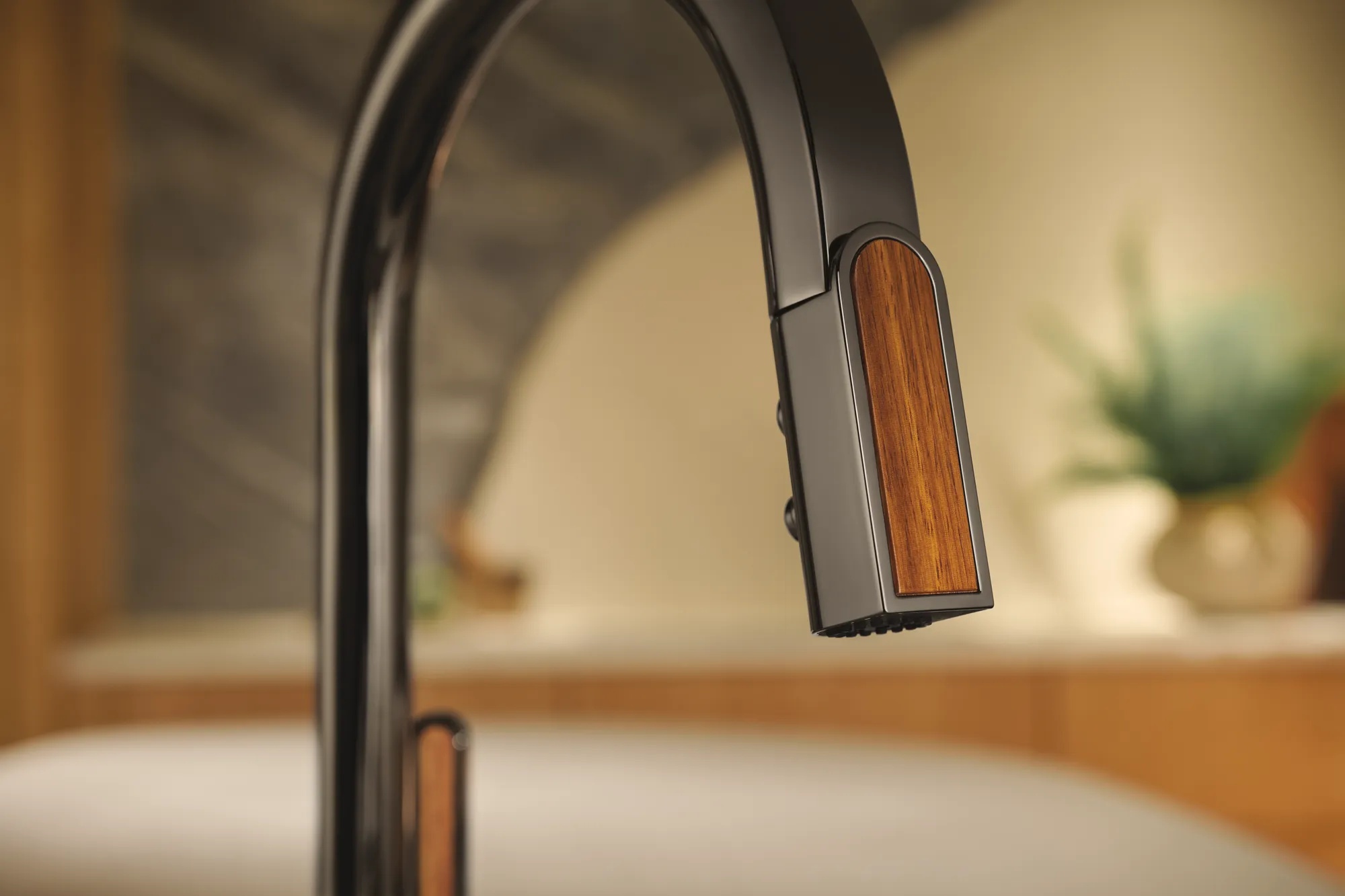 Frank Lloyd Wright® Kitchen Collection by Brizo® | Pull-Down