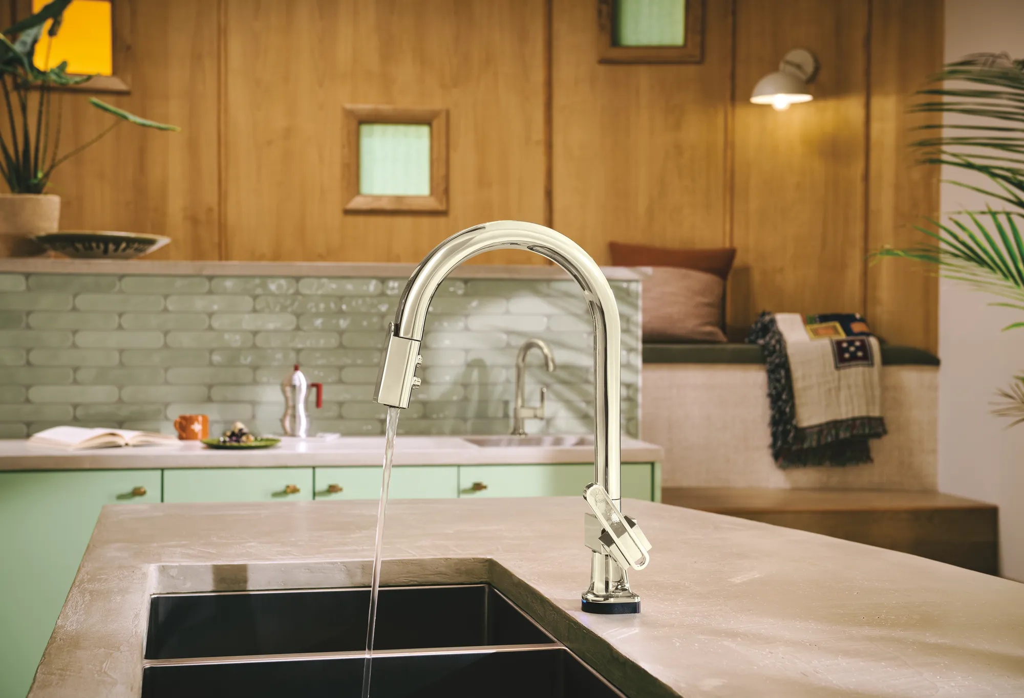 Frank Lloyd Wright® Kitchen Collection by Brizo® | SmartTouch
