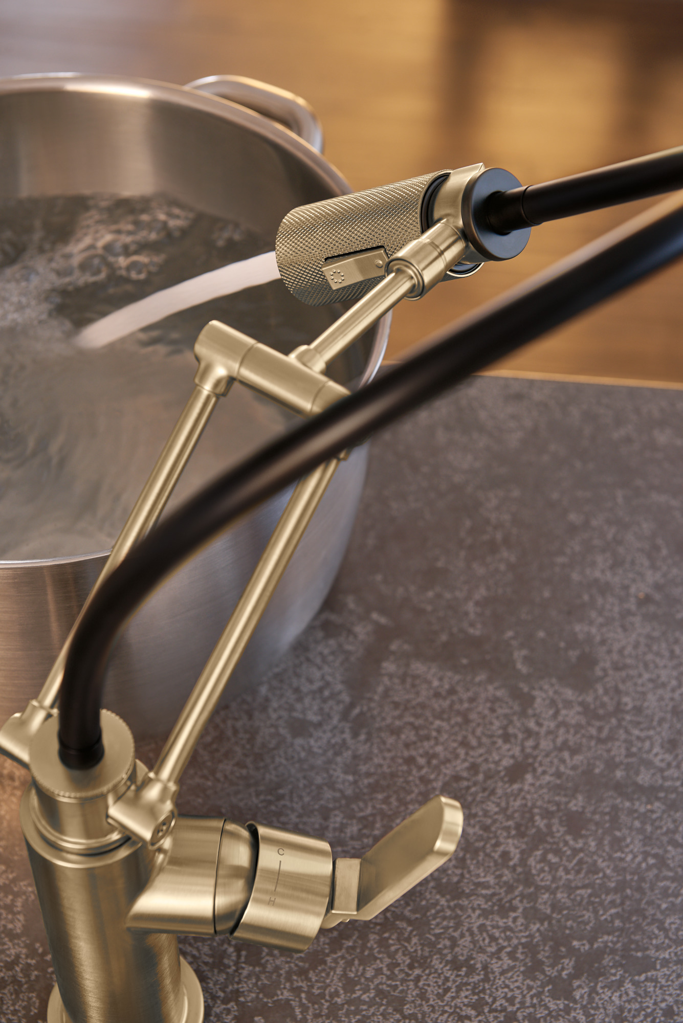 ヘレンド ラズベリー フィッシュネット エレファント 24K ゴールド 牙