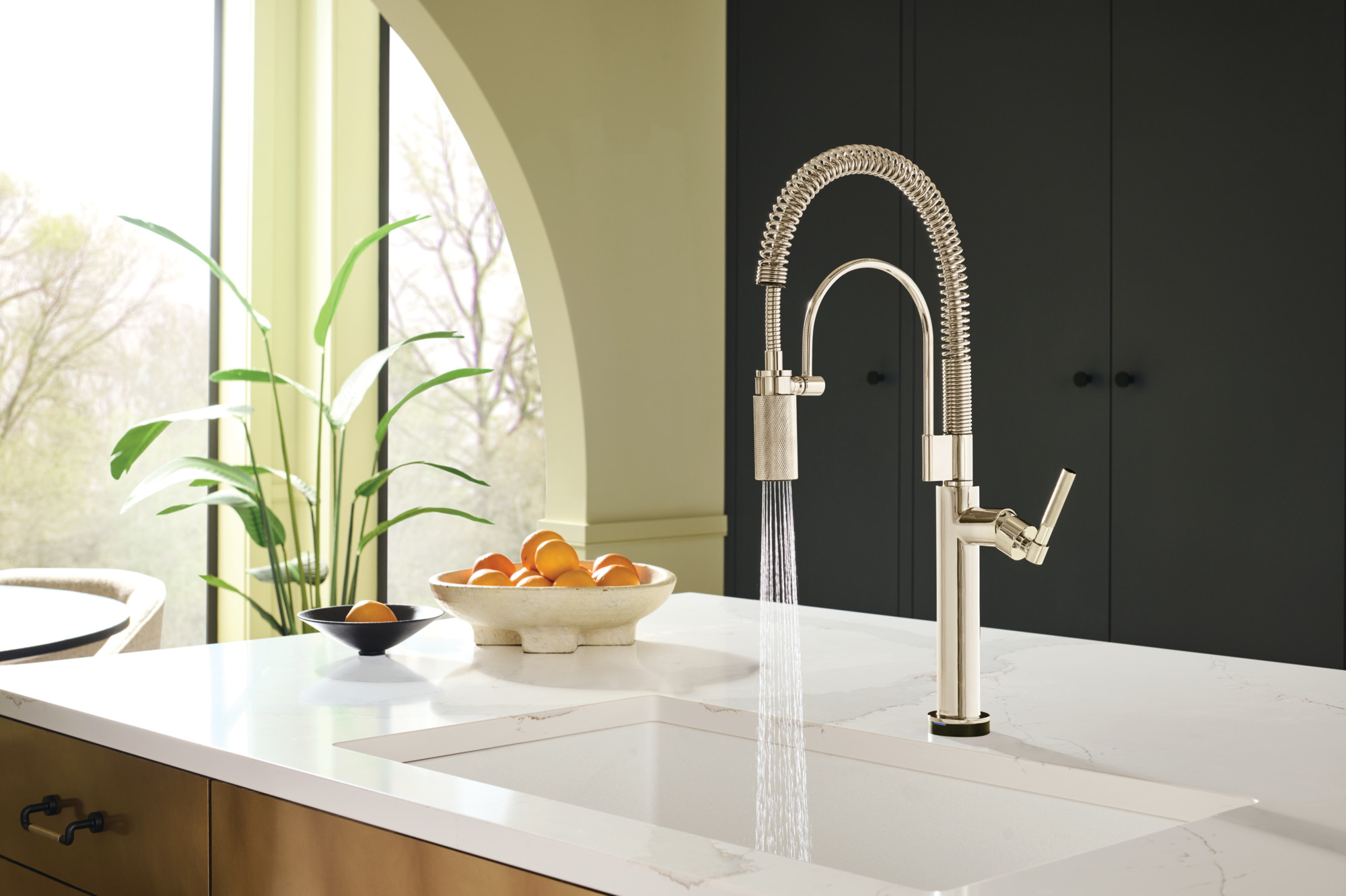 Litze® | SmartTouch Semi-Professional Kitchen Faucet - Knurled Handle
