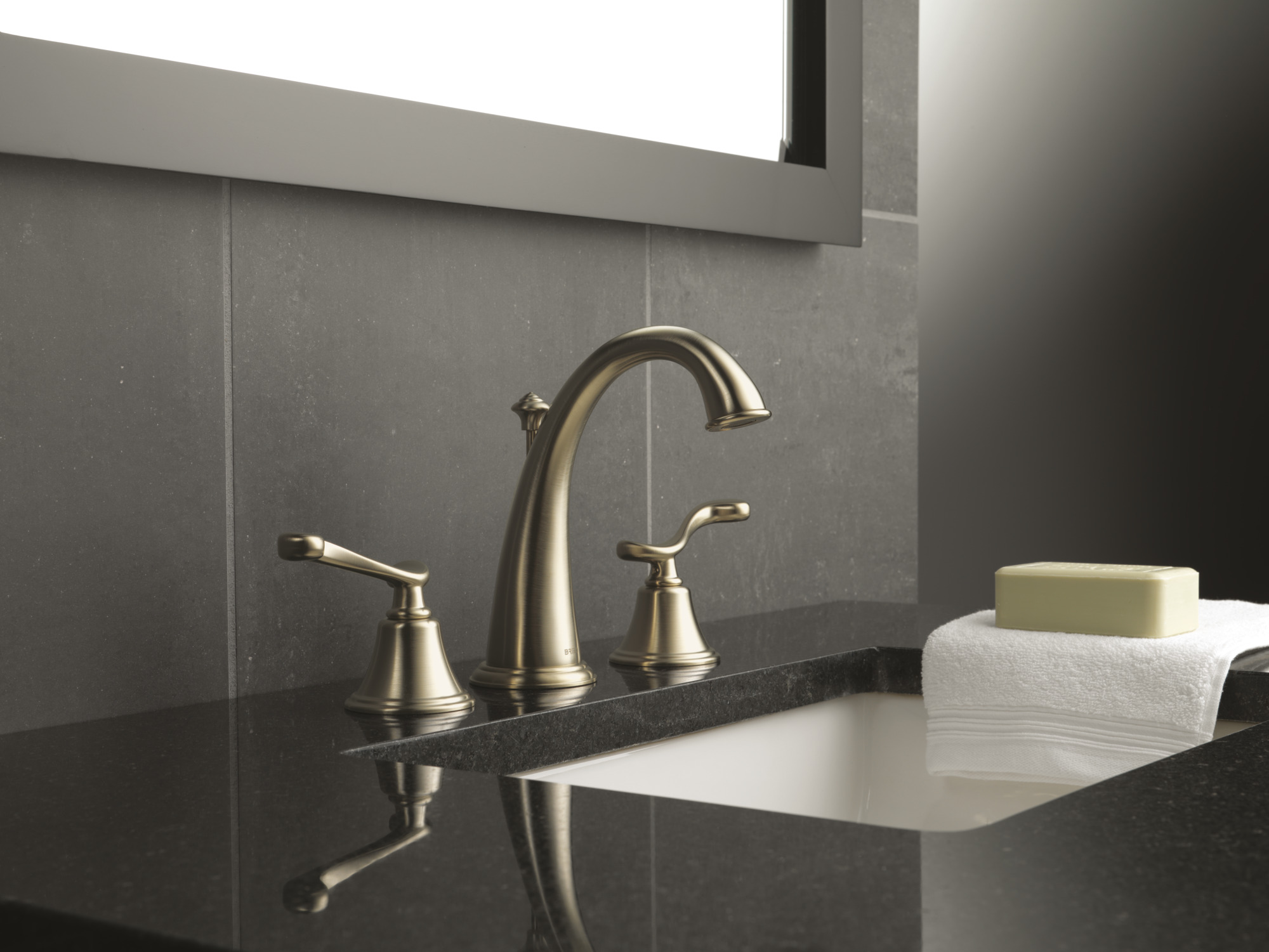 Brizo | Two Handle Widespread Lavatory Faucet - Less Handles
