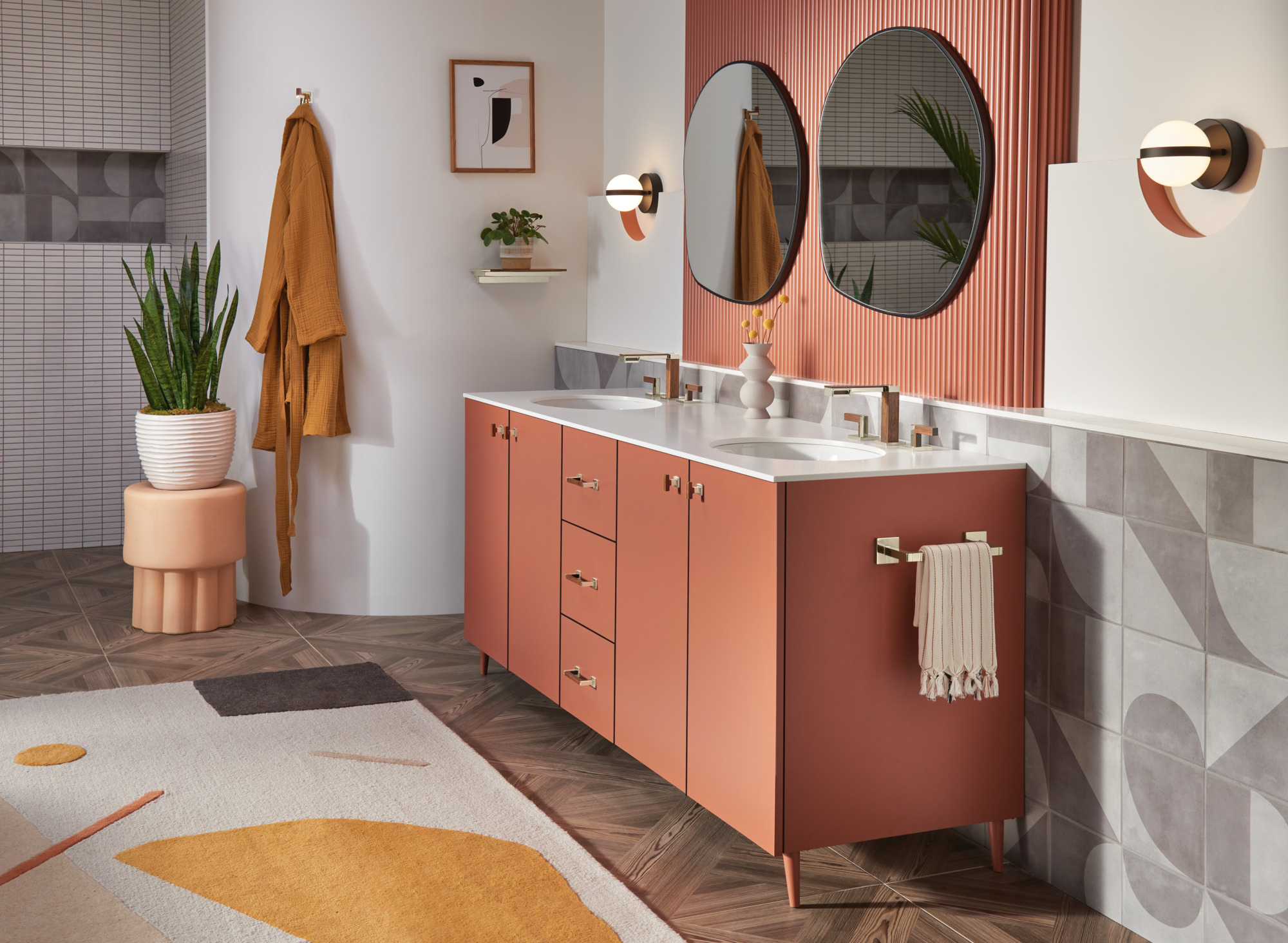 Frank Lloyd Wright® Bath Collection by Brizo® | Robe Hook