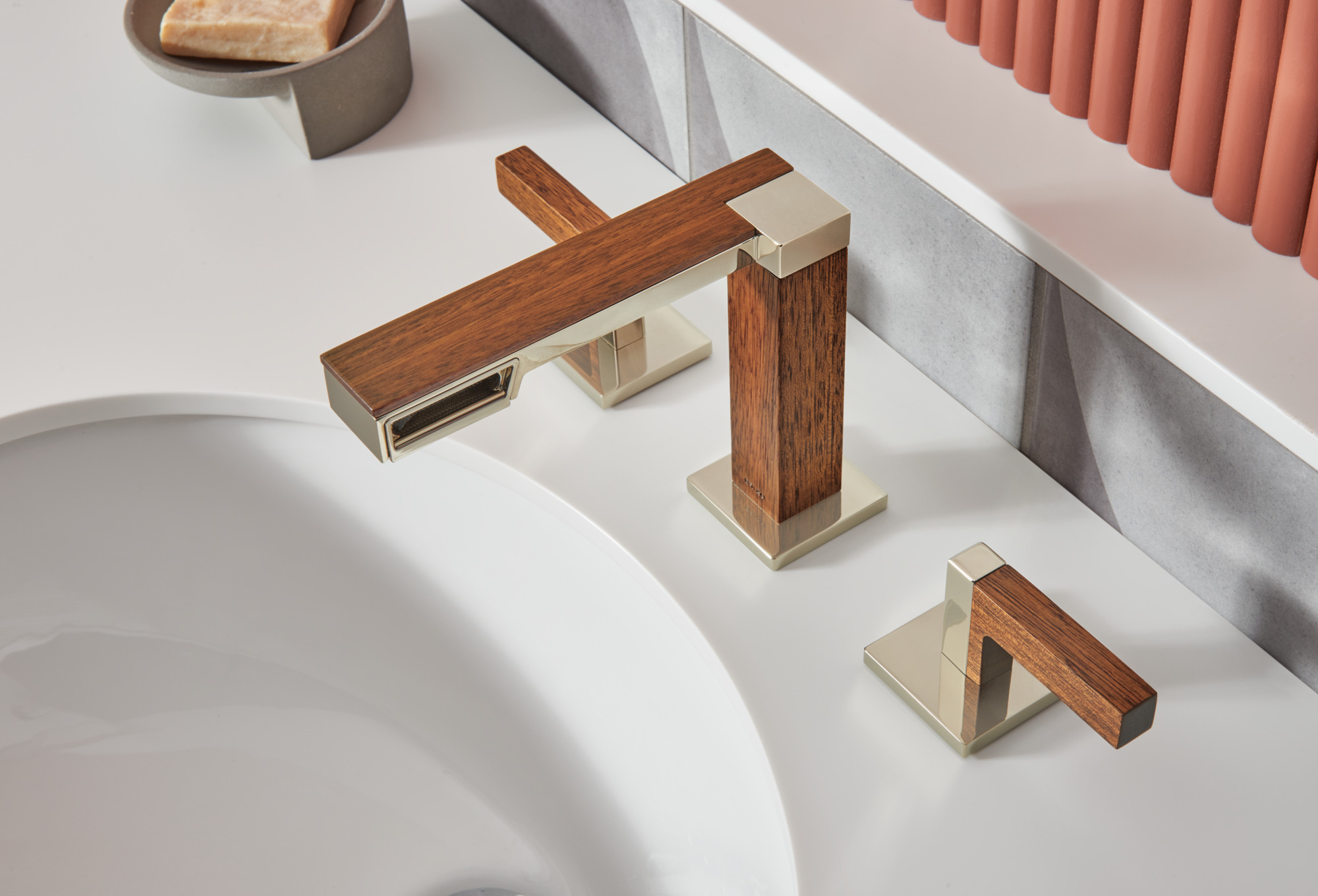 Frank Lloyd Wright® Bath Collection by Brizo® | Widespread