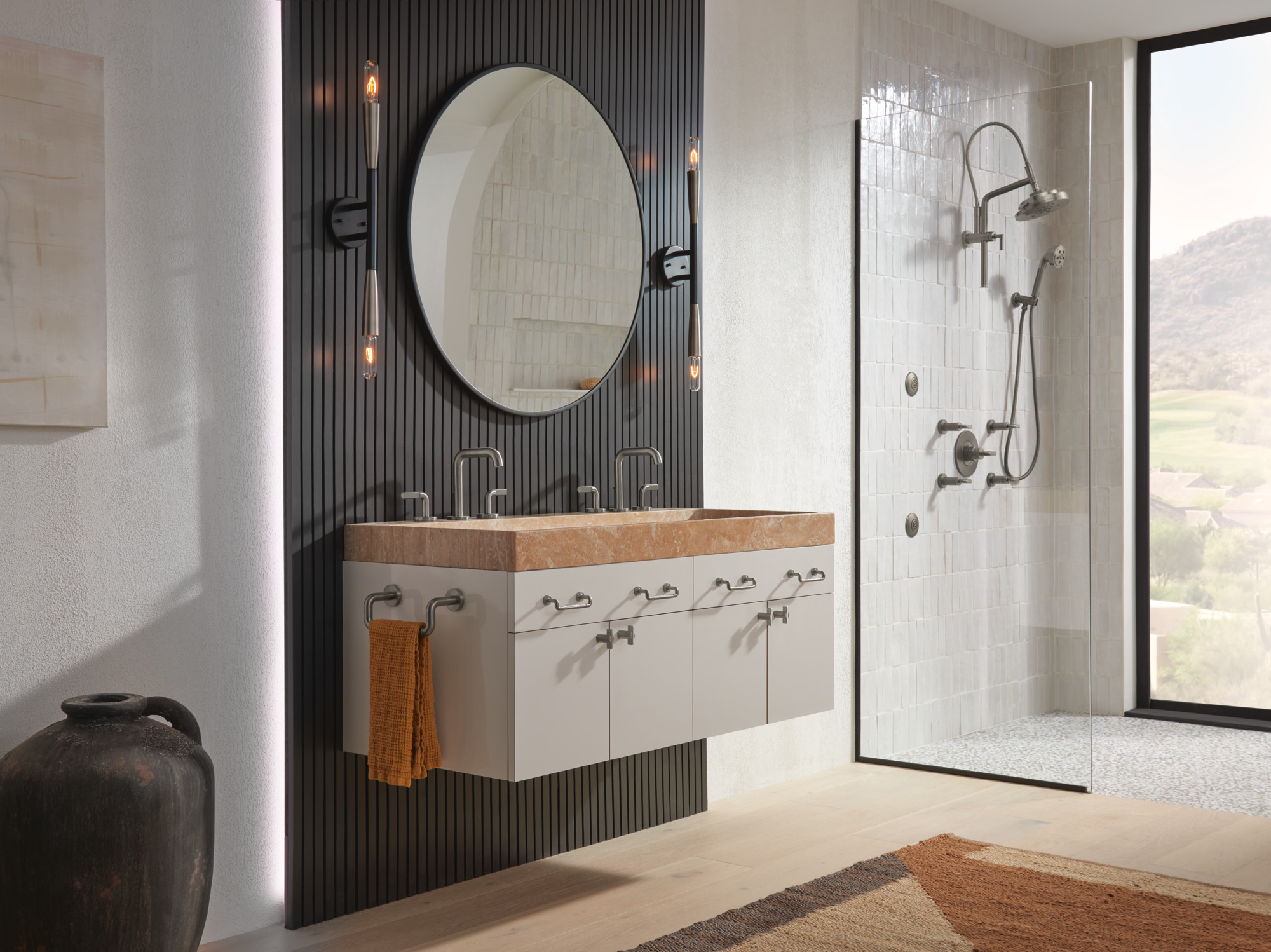 Litze® | Wall Mount Handshower with H2Okinetic® Technology