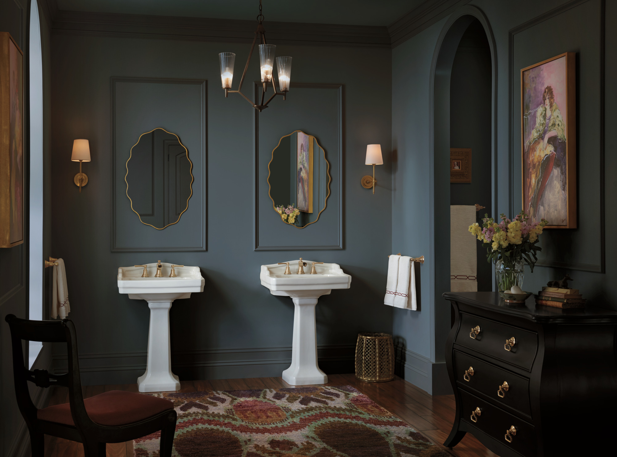 Rook® | Widespread Lavatory and Bidet Lever Handle Kit