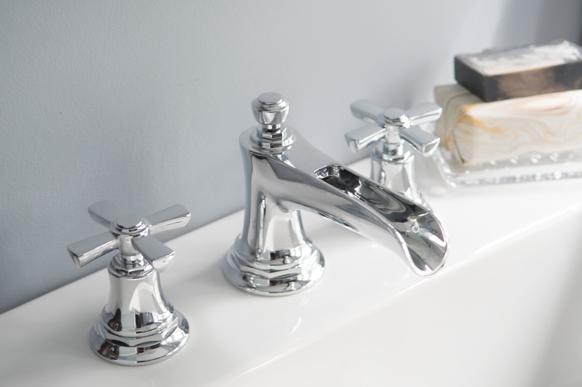 Rook® | Widespread Lavatory and Bidet Cross Handle Kit