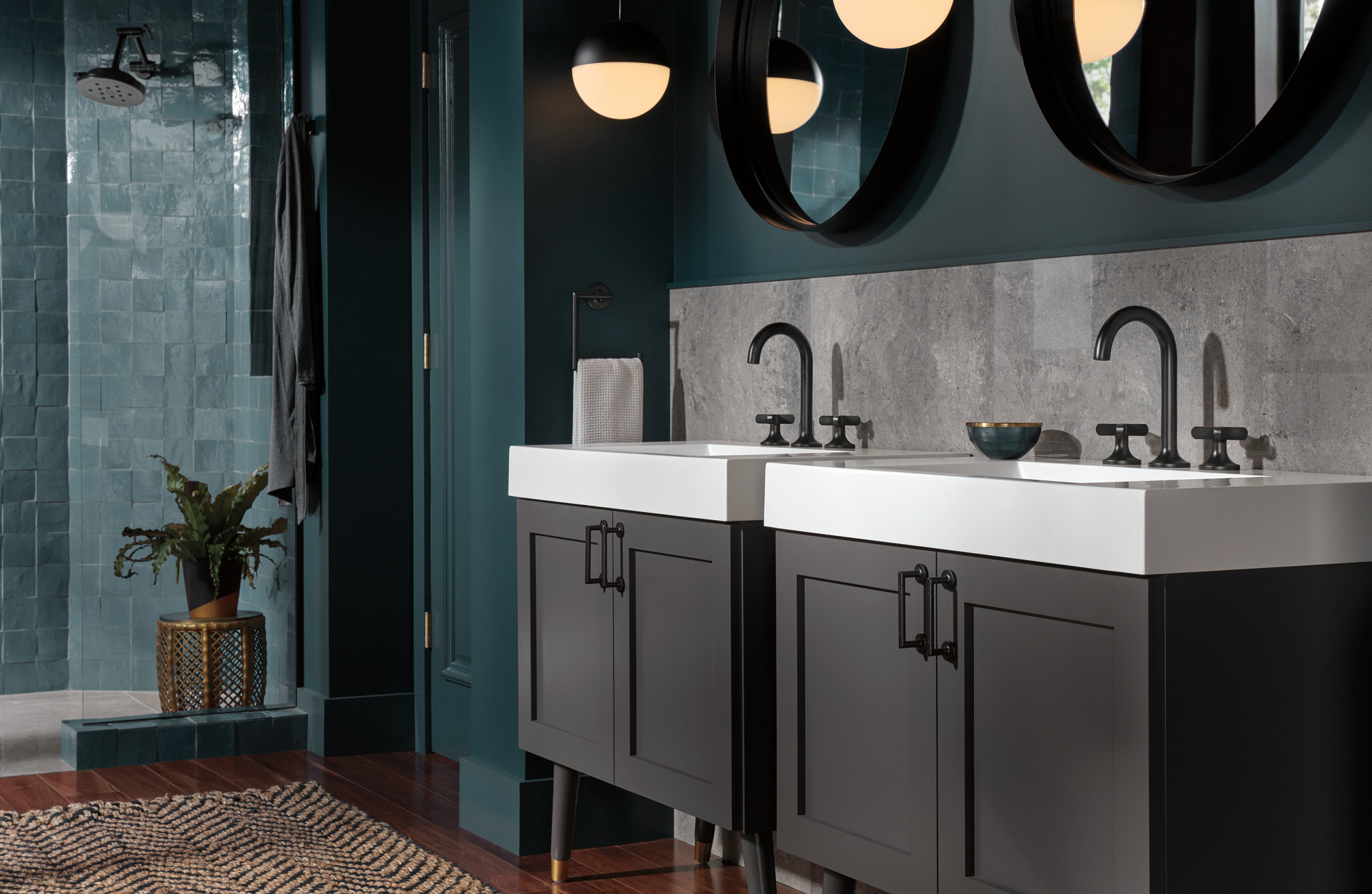 Jason Wu for Brizo™ | Widespread Lavatory Low Cross Handles