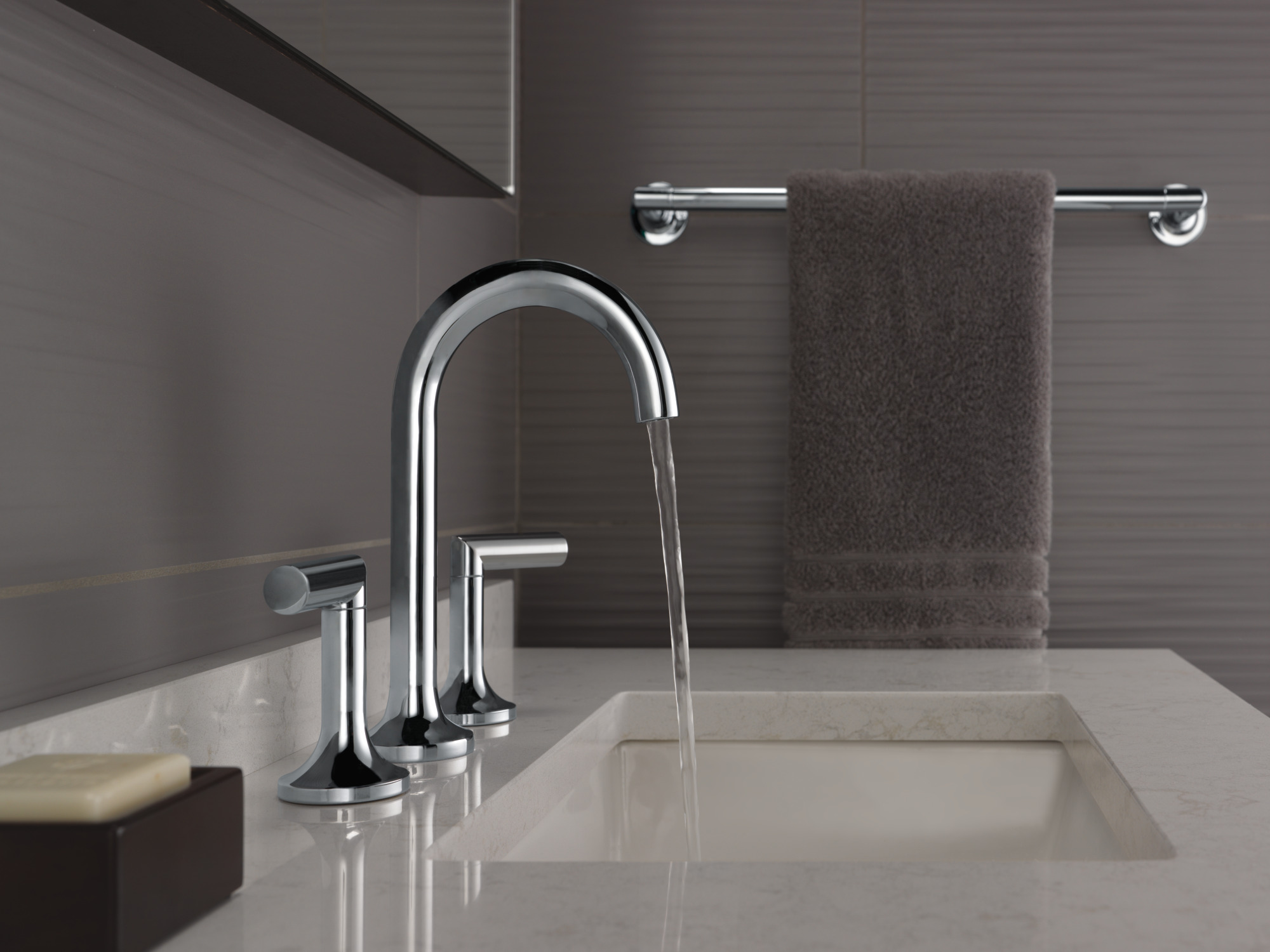 Odin® | Widespread Lavatory High Lever Handles