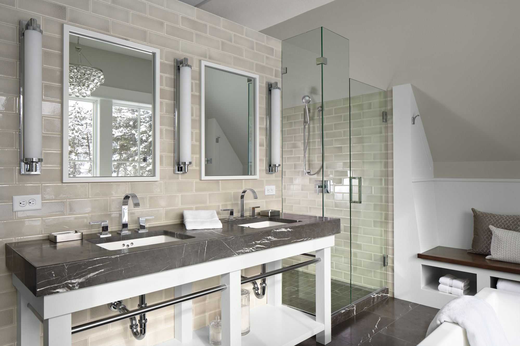 Siderna® | Widespread Lavatory and Bidet Lever Handle Kit