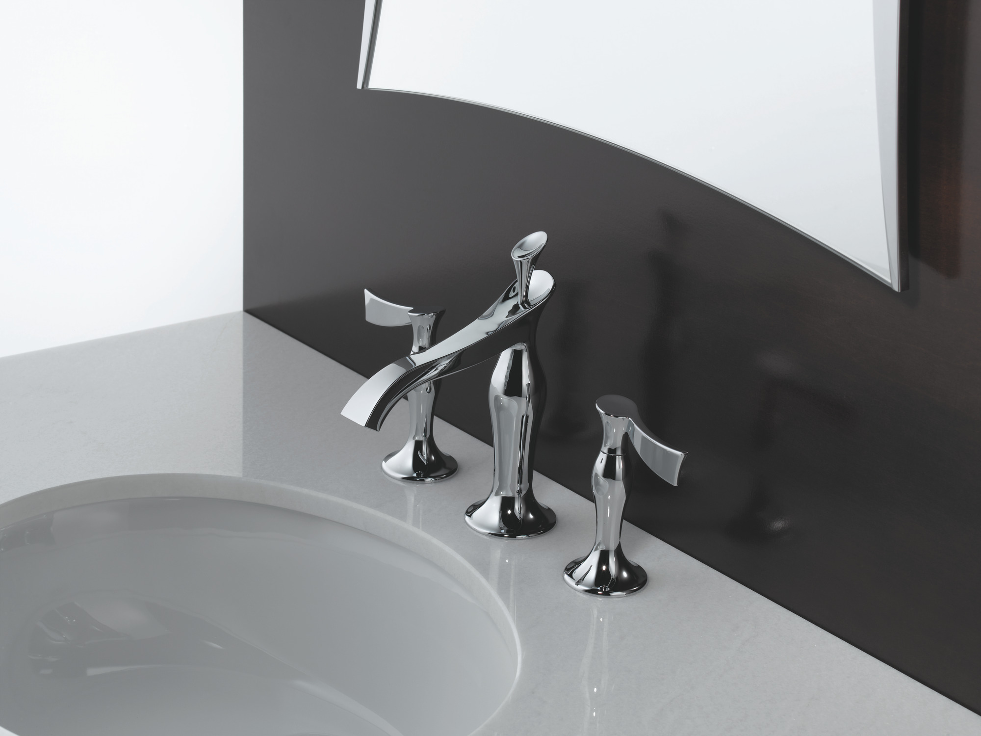 RSVP® | Widespread Lavatory Faucet - Less Handles 1.2 GPM