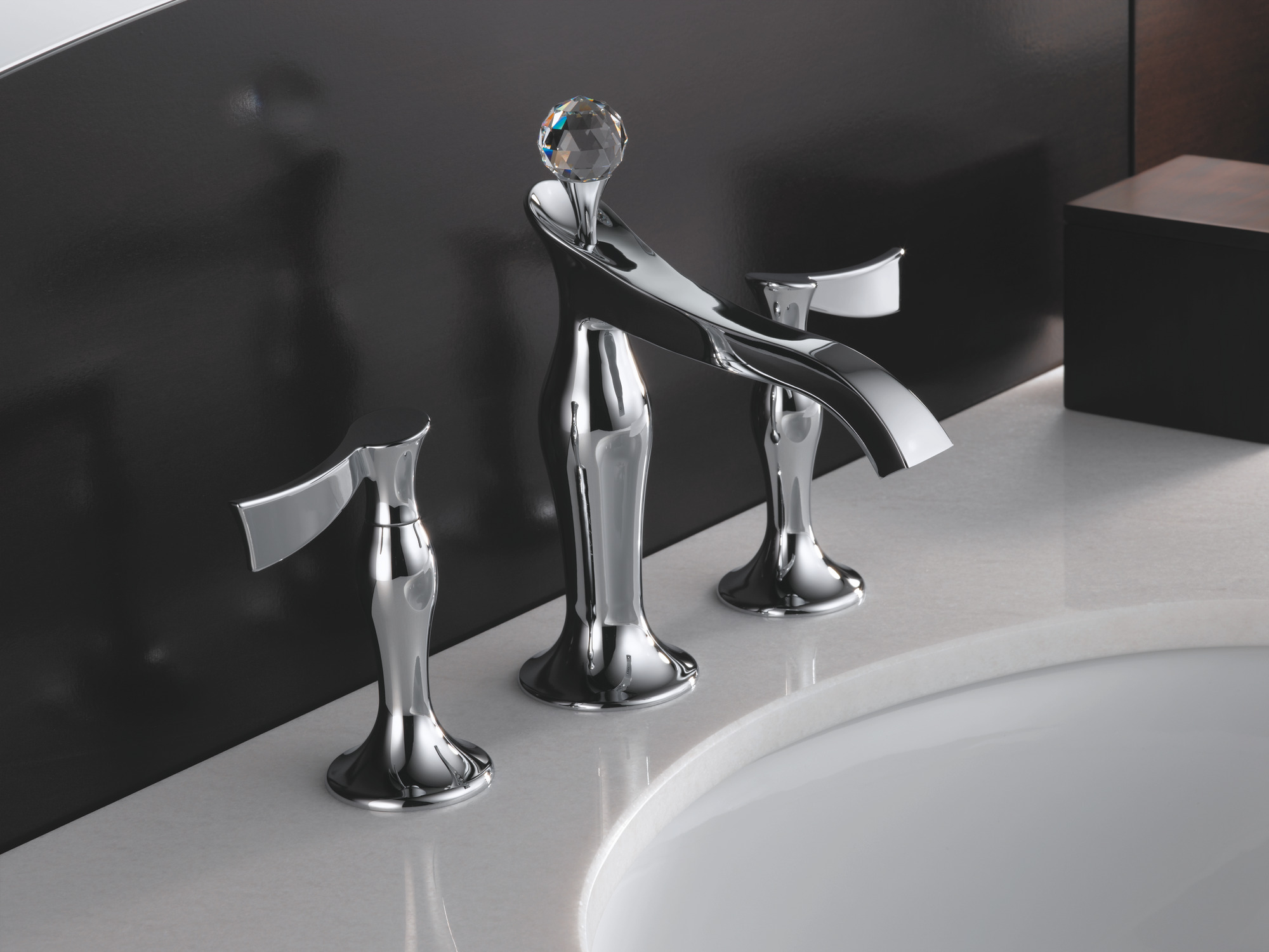 RSVP® | Widespread Lavatory Faucet - Less Handles 1.2 GPM