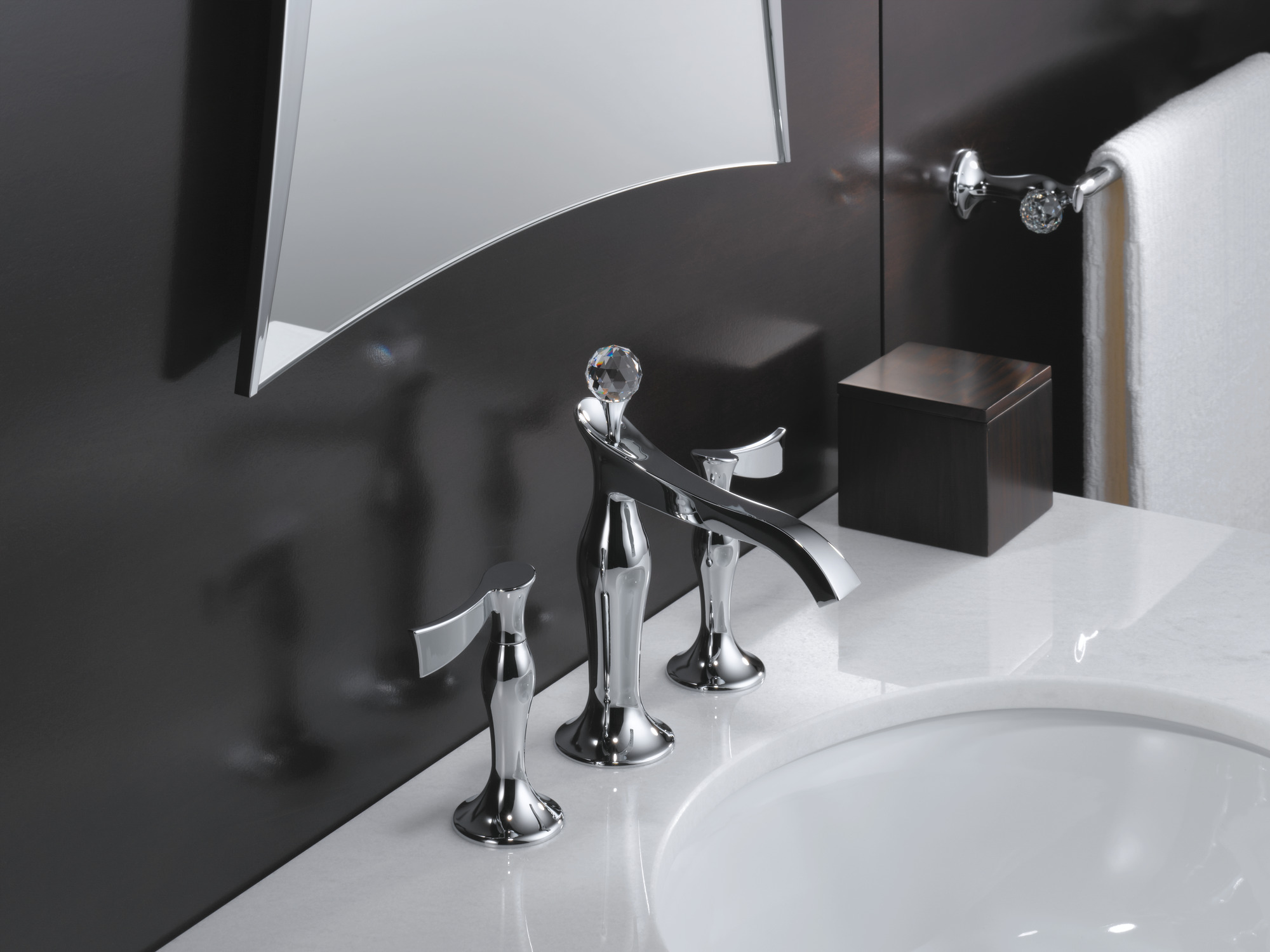 RSVP® | Widespread Lavatory Faucet - Less Handles