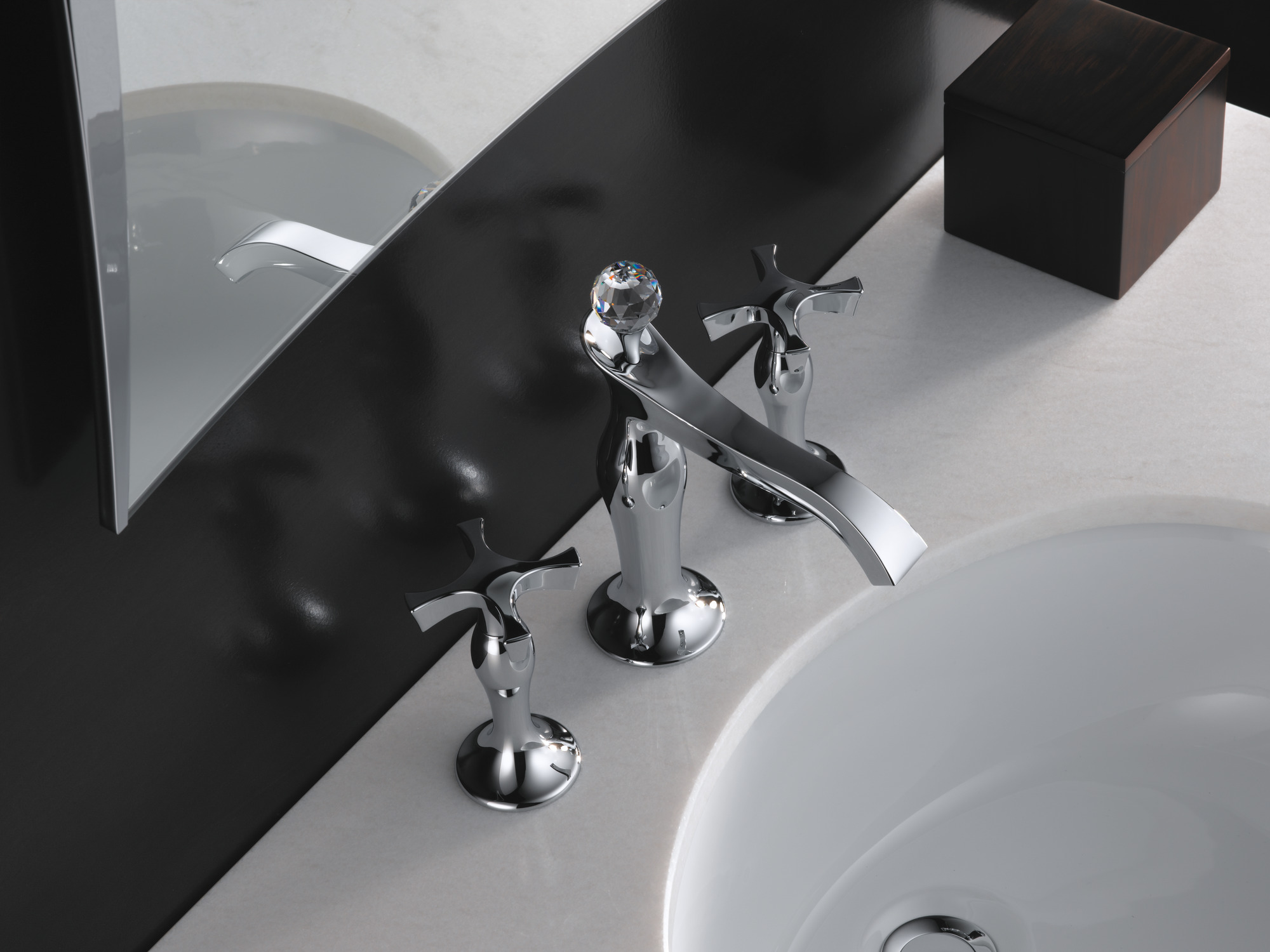 RSVP® | Widespread Lavatory Faucet - Less Handles