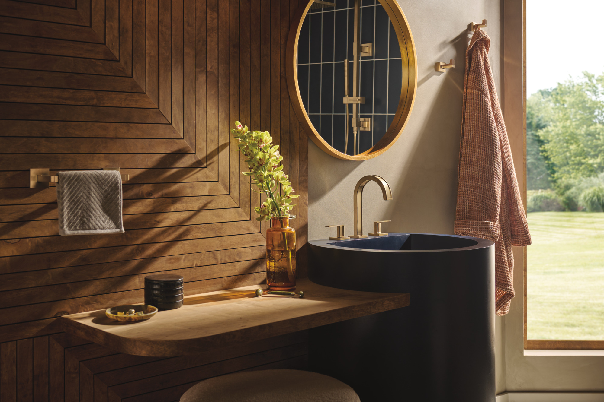 Frank Lloyd Wright® Bath Collection by Brizo® | Widespread