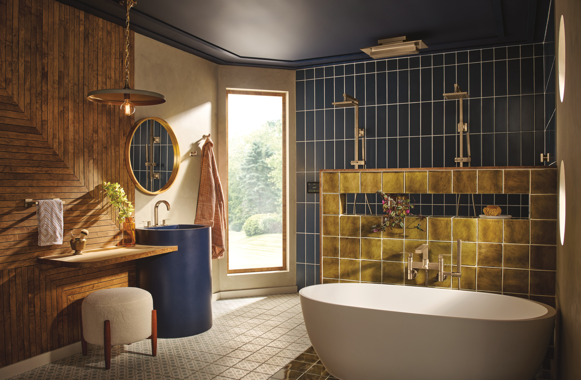Frank Lloyd Wright® Bath Collection by Brizo® | Widespread