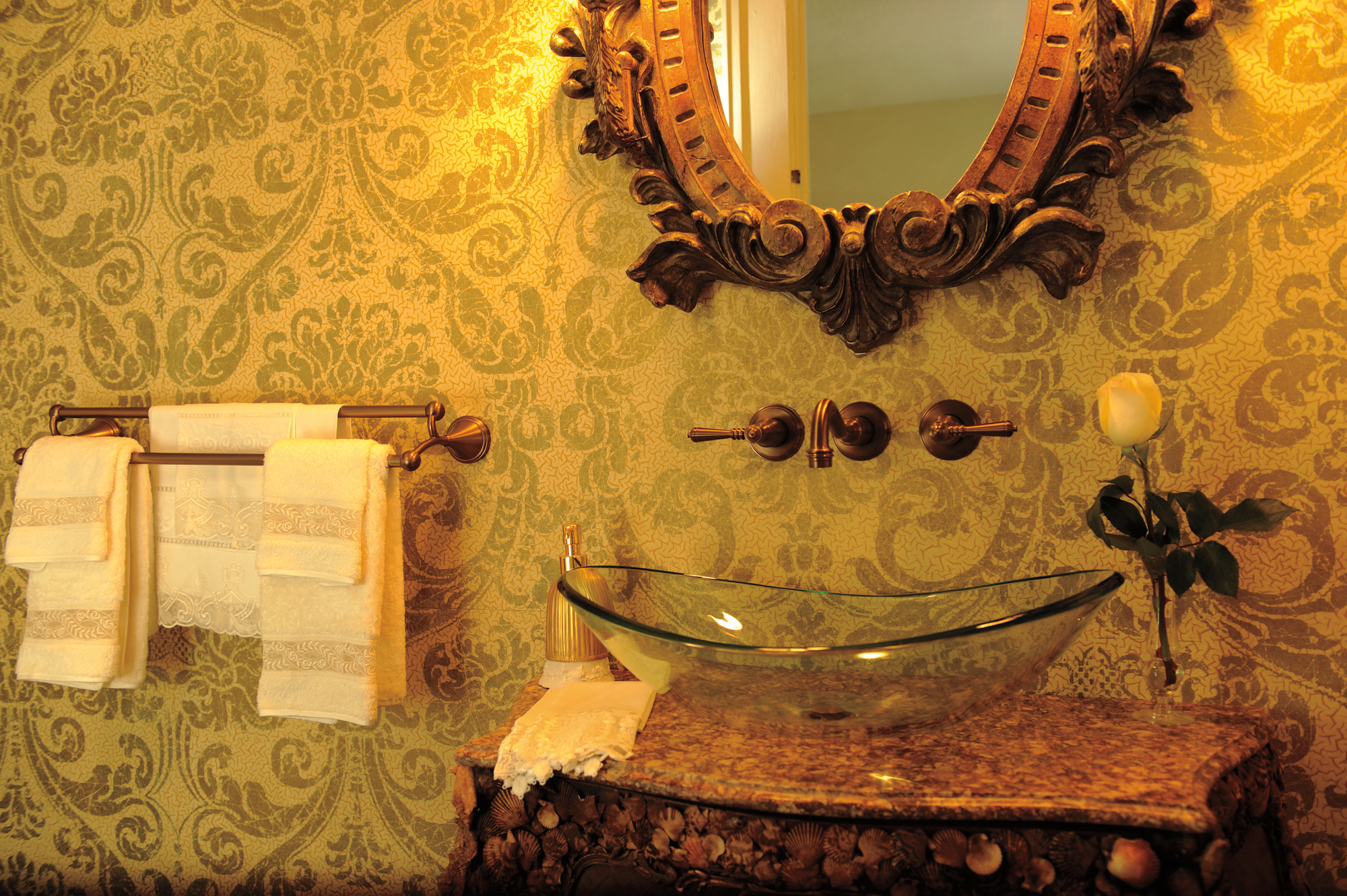 Tresa® | Two Handle Wall-Mount Faucet