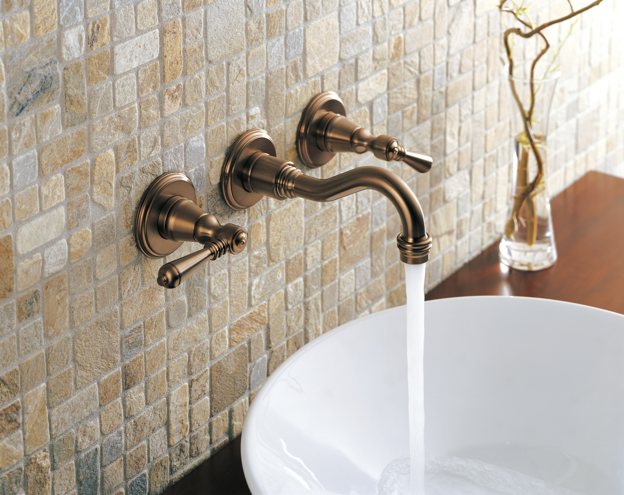 Tresa® | Two Handle Wall-Mount Faucet