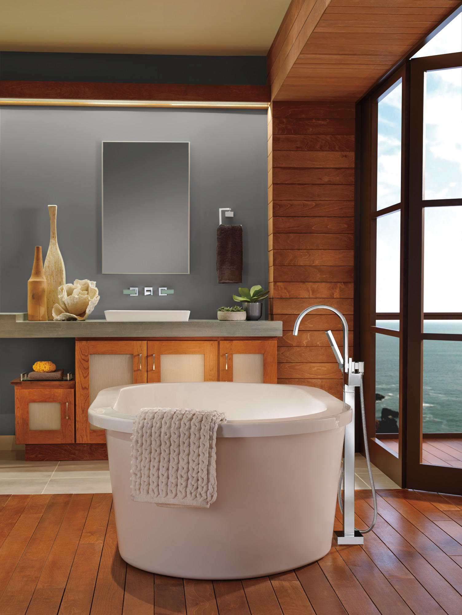 Siderna® | Single-Handle Freestanding Tub Filler