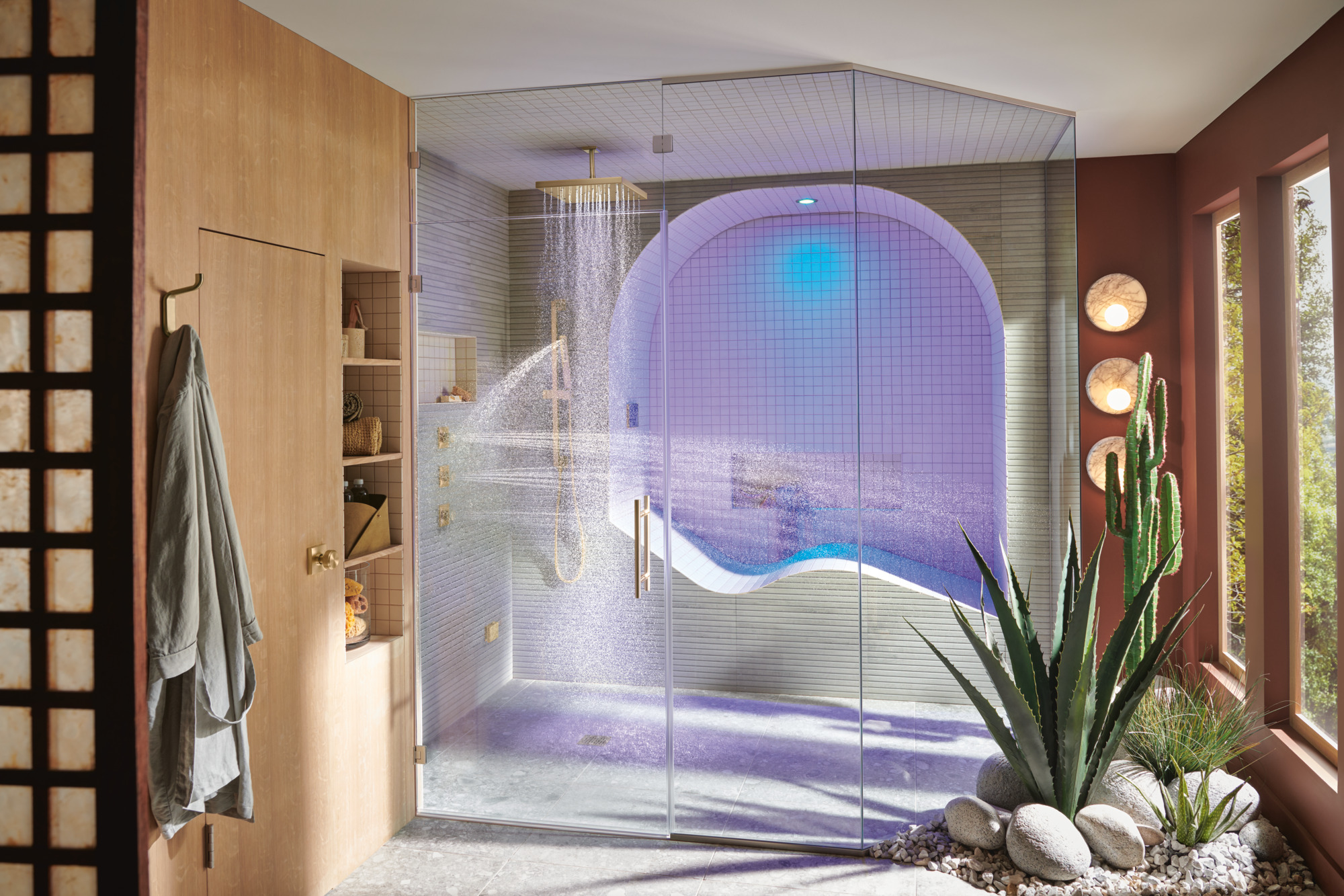 Essential™ Shower Series | Hydrachoice Max® Square Body Spray Trim