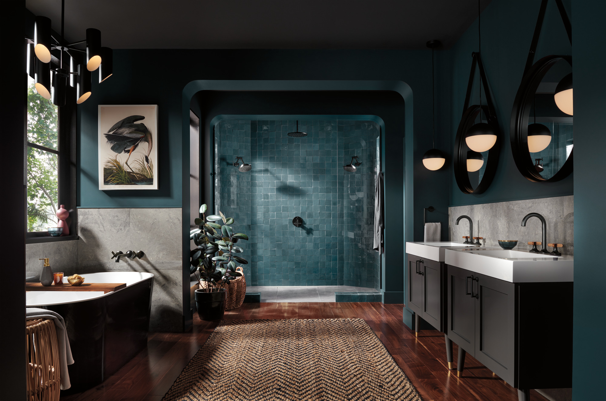 Sayoya様グルービンハイB.R.M.C. ブラックデュラブルロカビリー Jason Wu for Brizo™ | Towel Ring