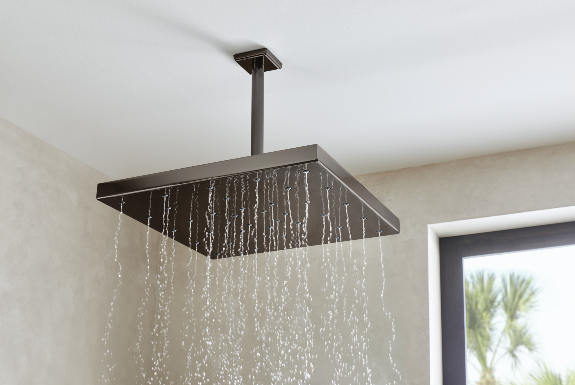 Essential™ Shower Series | 14” Linear Square H2Okinetic® Single