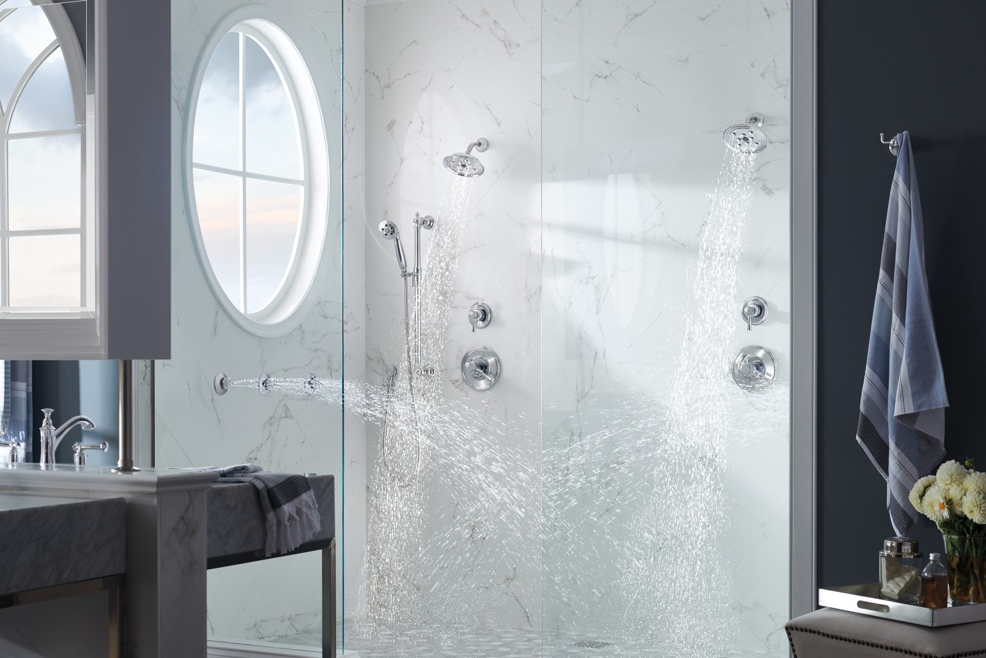 Baliza® | Widespread Lavatory Faucet - Less Handles 1.5 GPM