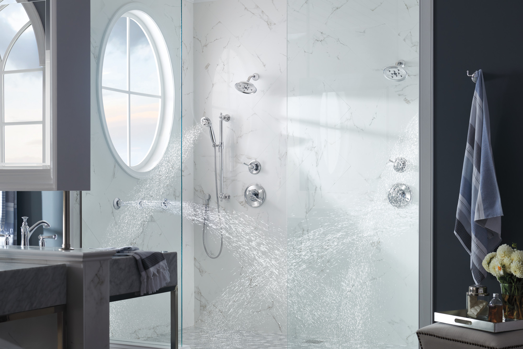 Baliza® | Widespread Lavatory Faucet - Less Handles 1.5 GPM