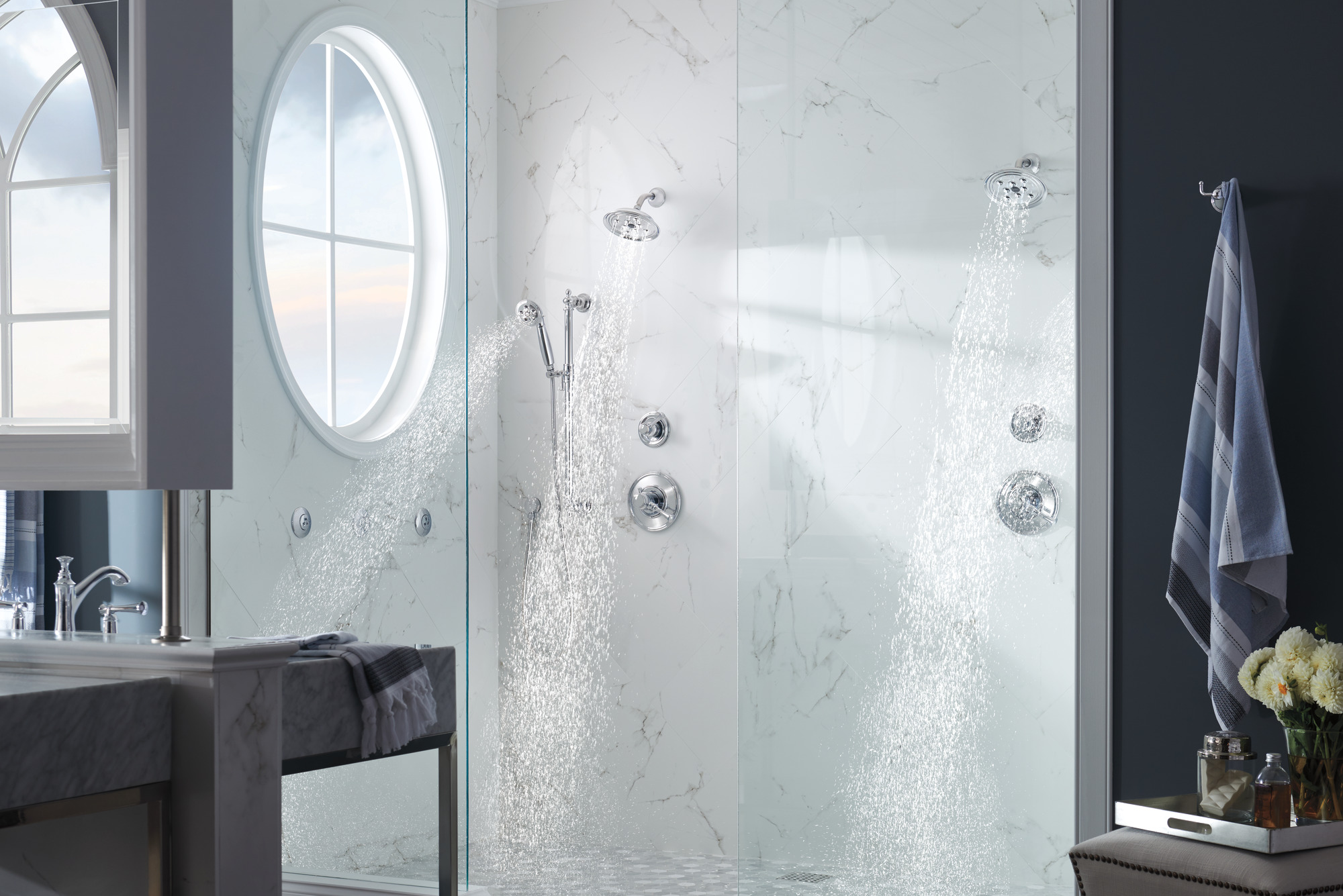 Baliza® | Widespread Lavatory Faucet - Less Handles 1.5 GPM