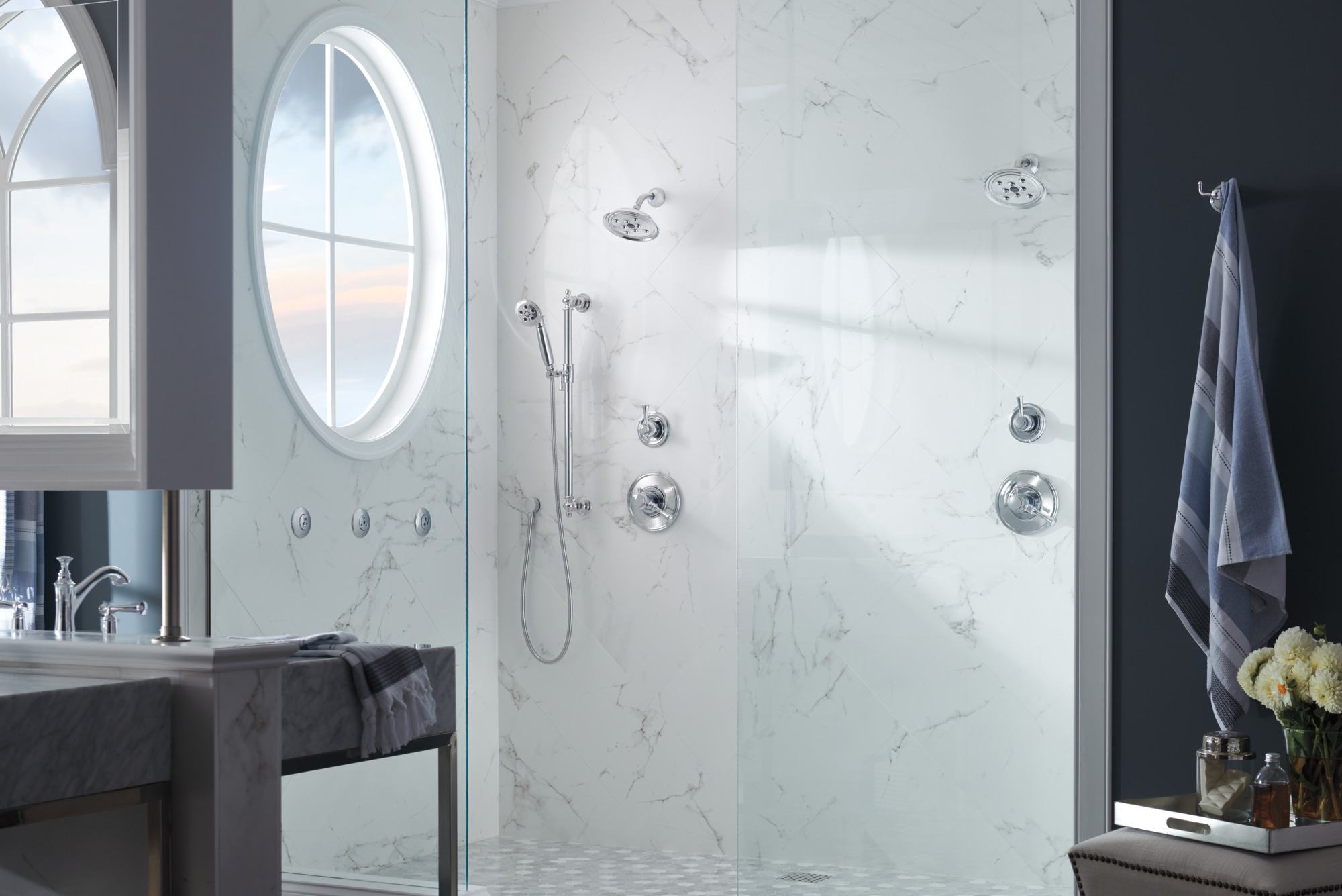 Baliza® | Widespread Lavatory Faucet - Less Handles 1.5 GPM