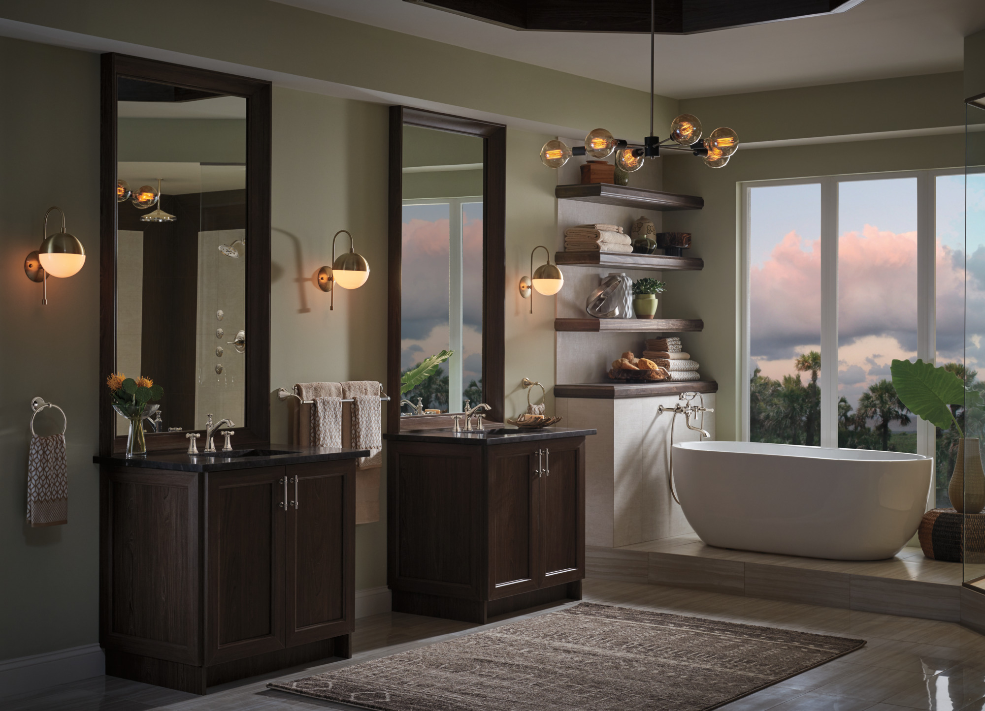 Baliza® | Widespread Lavatory Cross Handle Kit