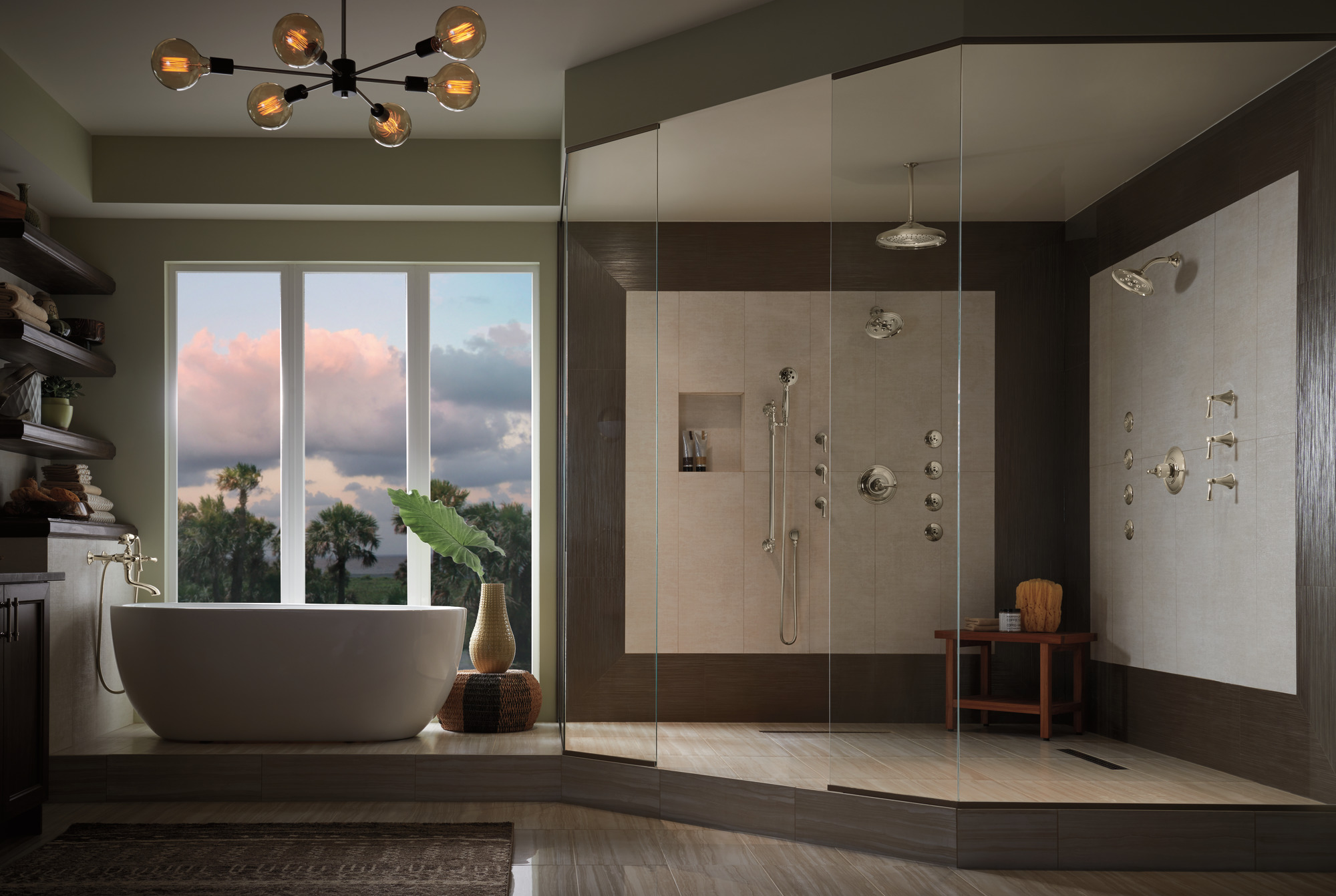 Essential™ Shower Series | Hydrachoice Max® Round Body Spray Trim