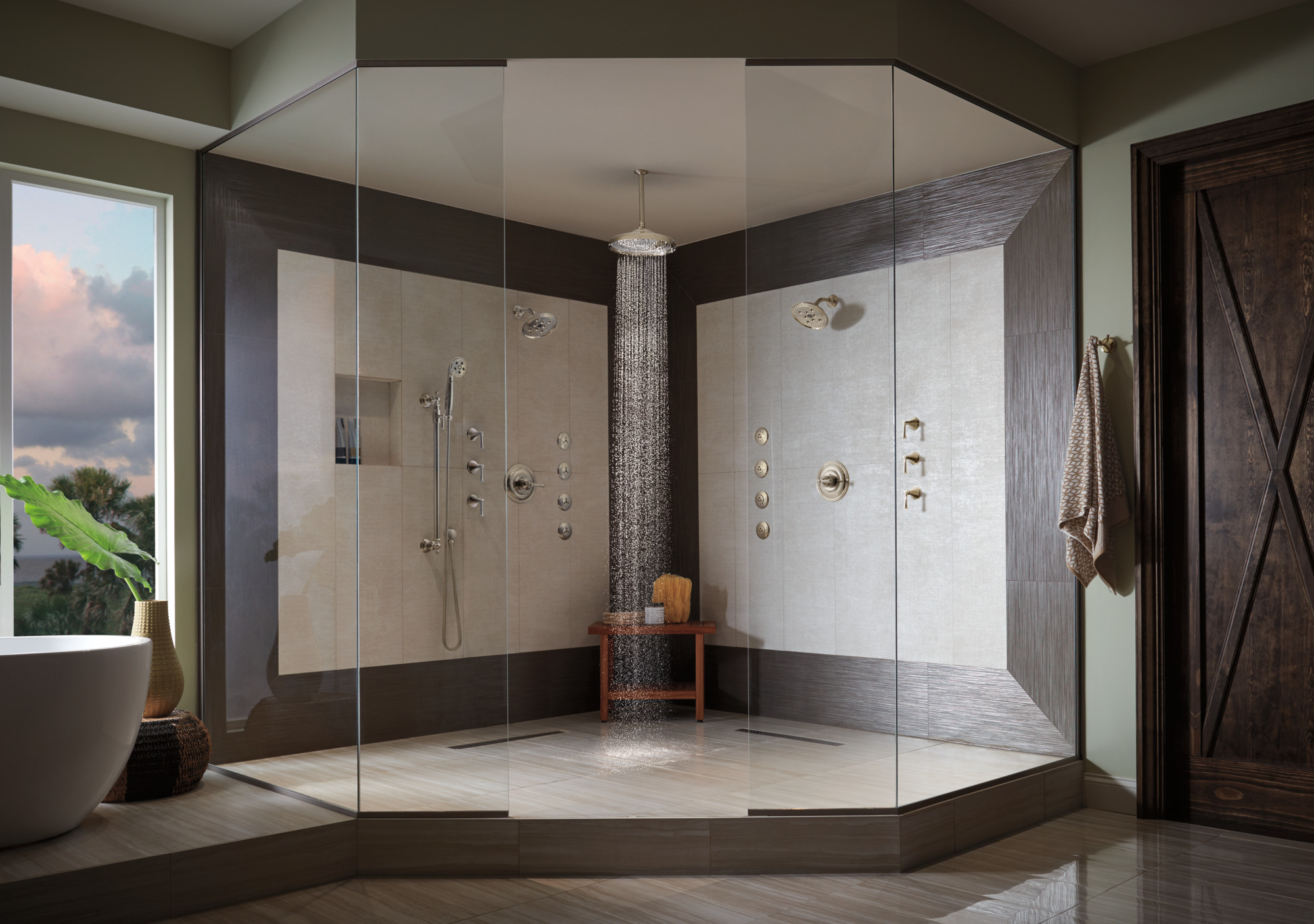 Essential™ Shower Series | Hydrachoice® H2Okinetic® Massaging