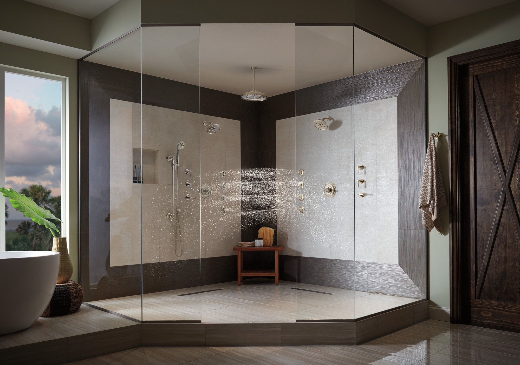 Essential™ Shower Series | Hydrachoice® H2Okinetic® Massaging
