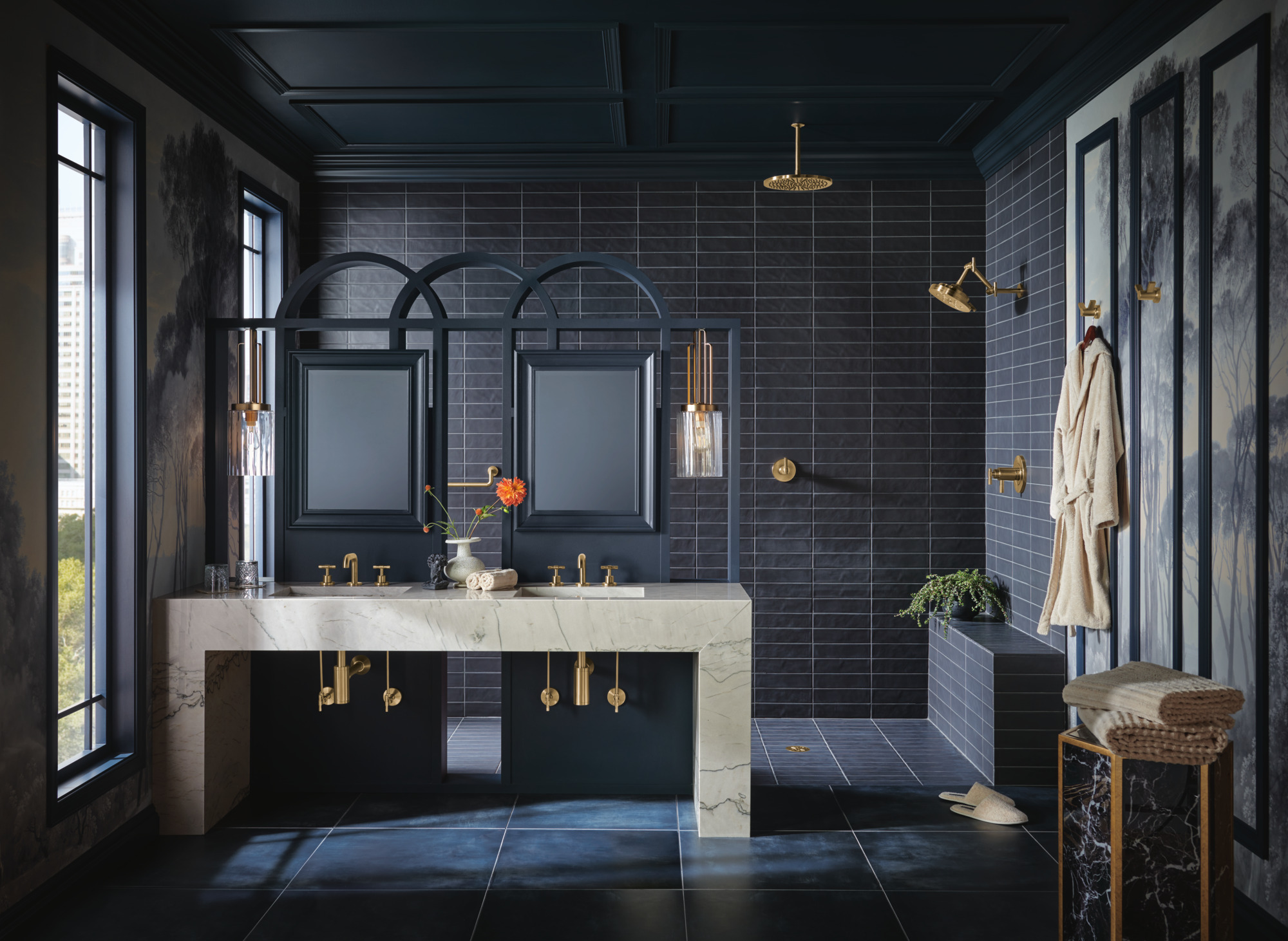 Litze® | TempAssure® Thermostatic Shower Only - Less Handles