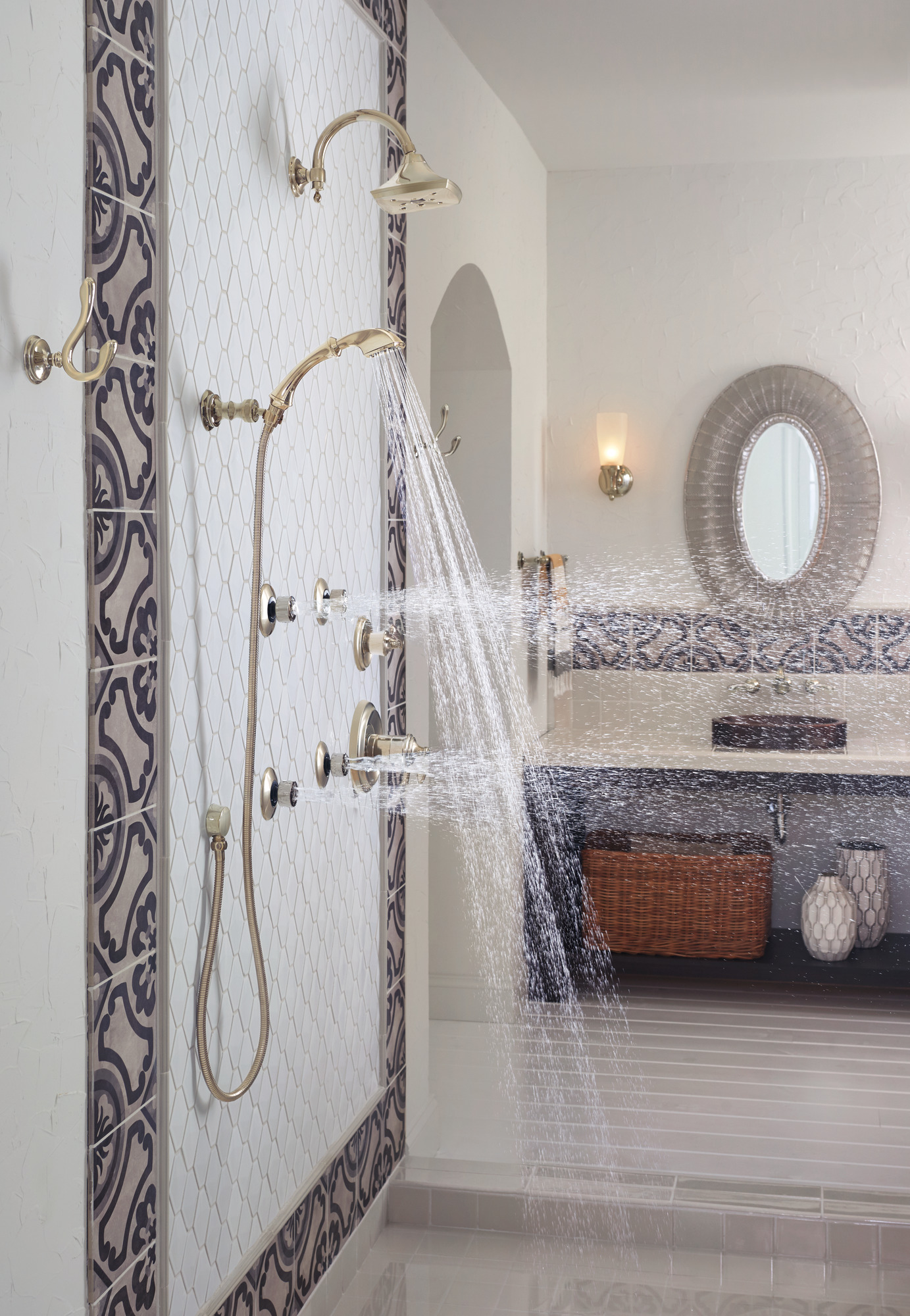 Charlotte® | Two-Handle Tub Filler Trim Kit