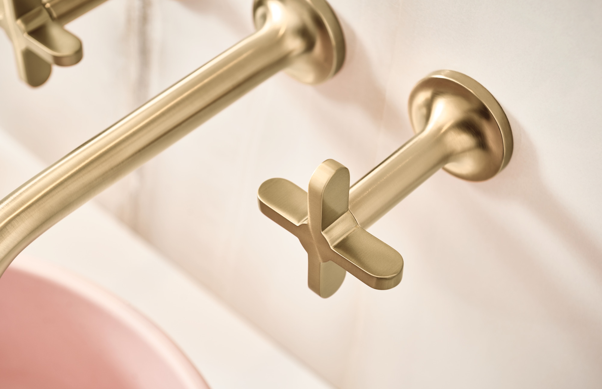 Odin® | Wall Mount Lavatory Cross Handles