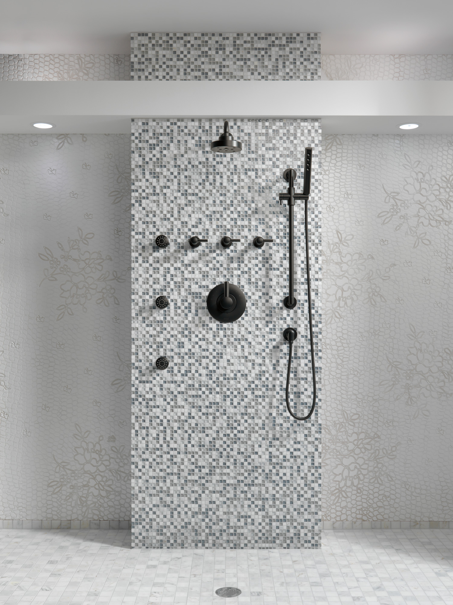 Jason Wu for Brizo™ | SLIDE BAR HANDSHOWER WITH H2OKINETIC® TECHNOLOGY