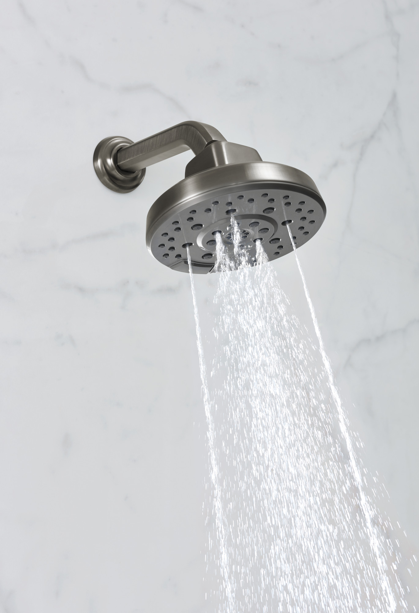 Levoir® | H2Okinetic® Round Multi-Function Showerhead