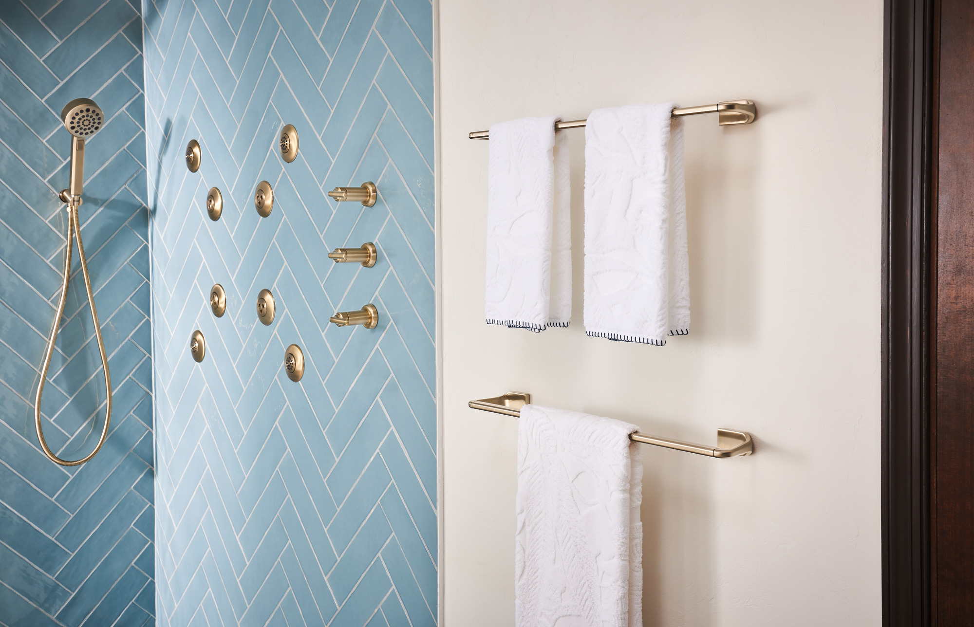 Levoir® | H2Okinetic® Multi-Function Wall Mount Handshower