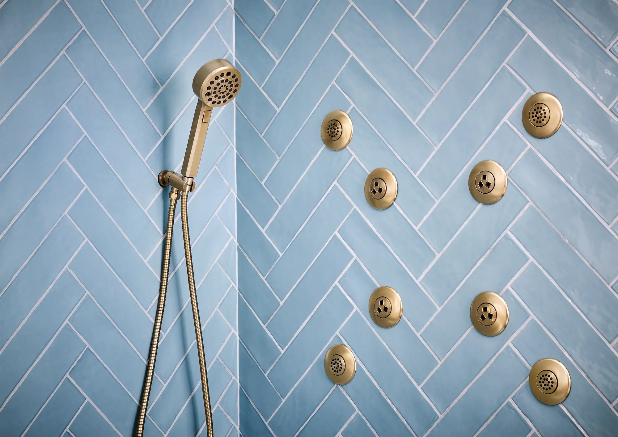 Levoir® | H2Okinetic® Multi-Function Wall Mount Handshower