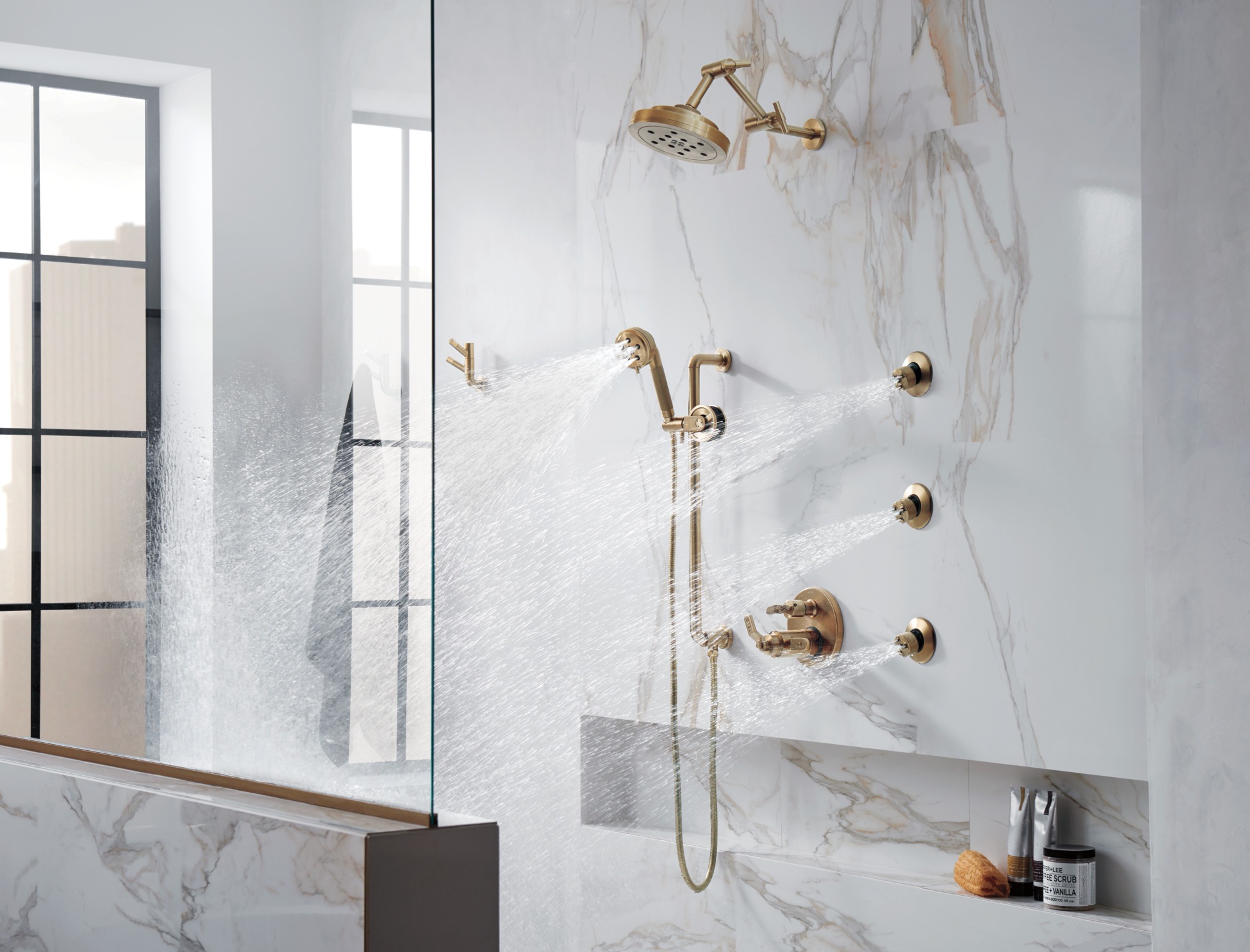 Litze® | TempAssure® Thermostatic Valve with 6-Function Diverter