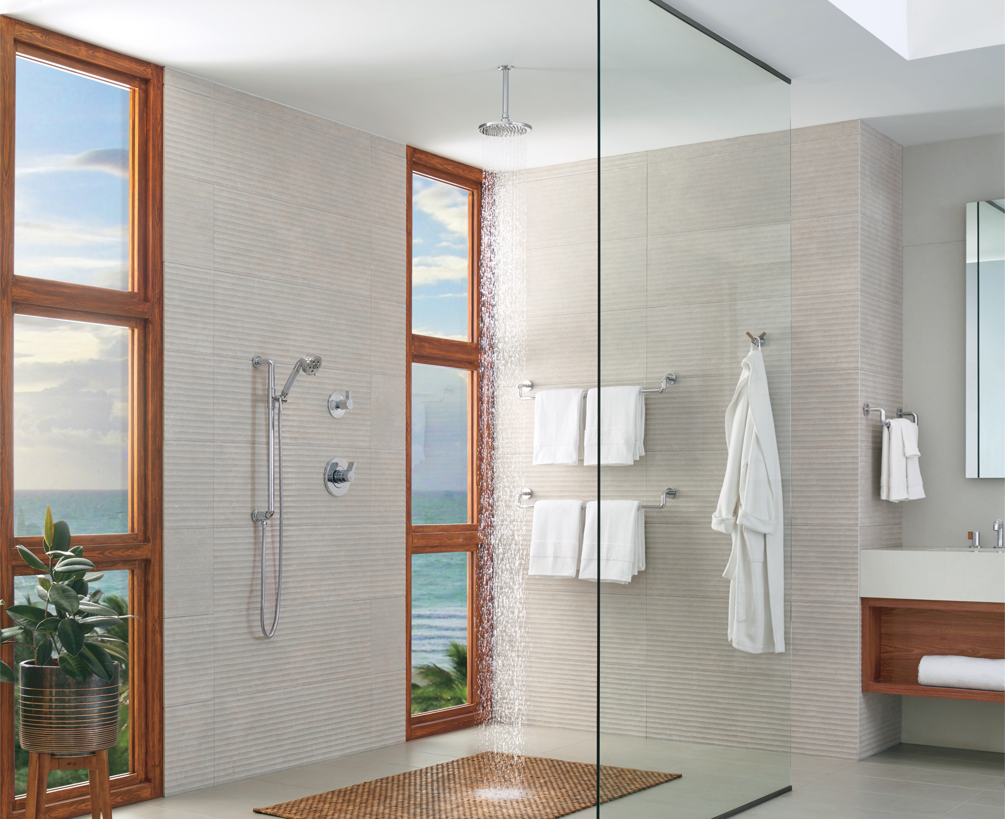Litze® | Widespread Lavatory Faucet - Less Handles