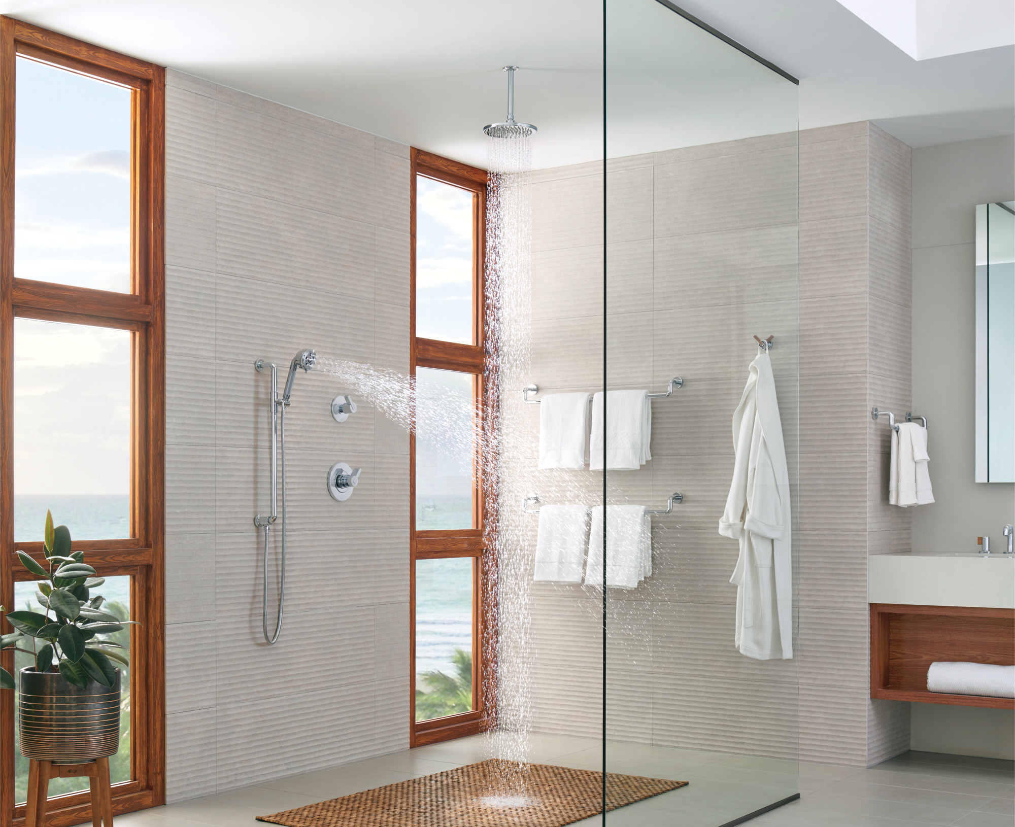 Litze® | Widespread Lavatory Faucet - Less Handles