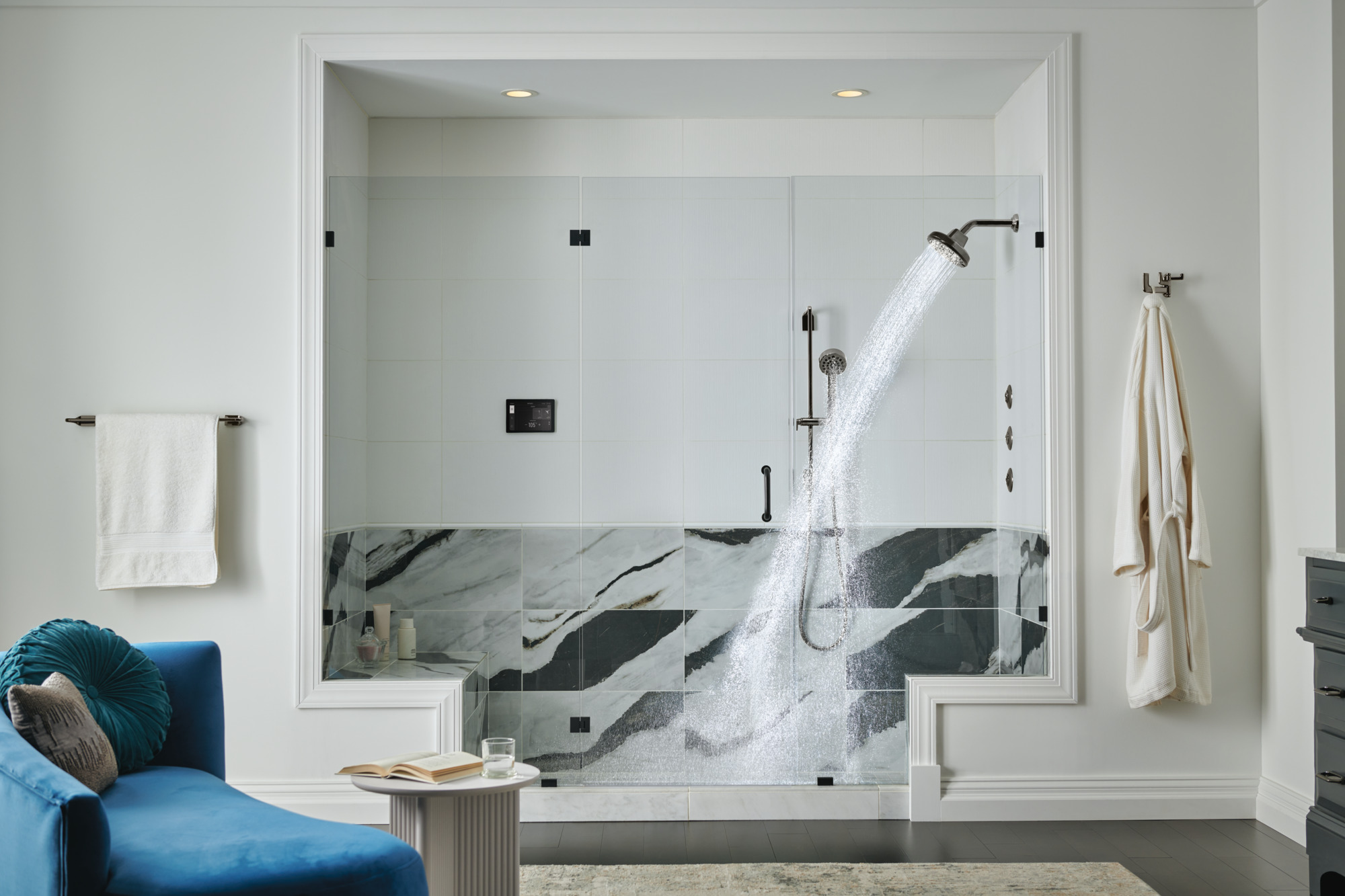 Levoir® | H2OKINETIC® Multi-Function Slide Bar Handshower