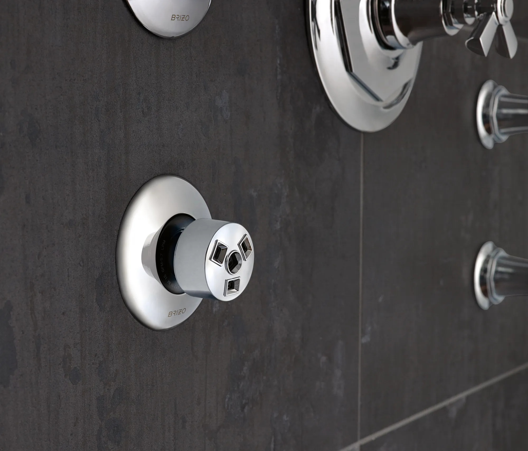 Rook® | Sensori® Thermostatic Valve Trim - Cross