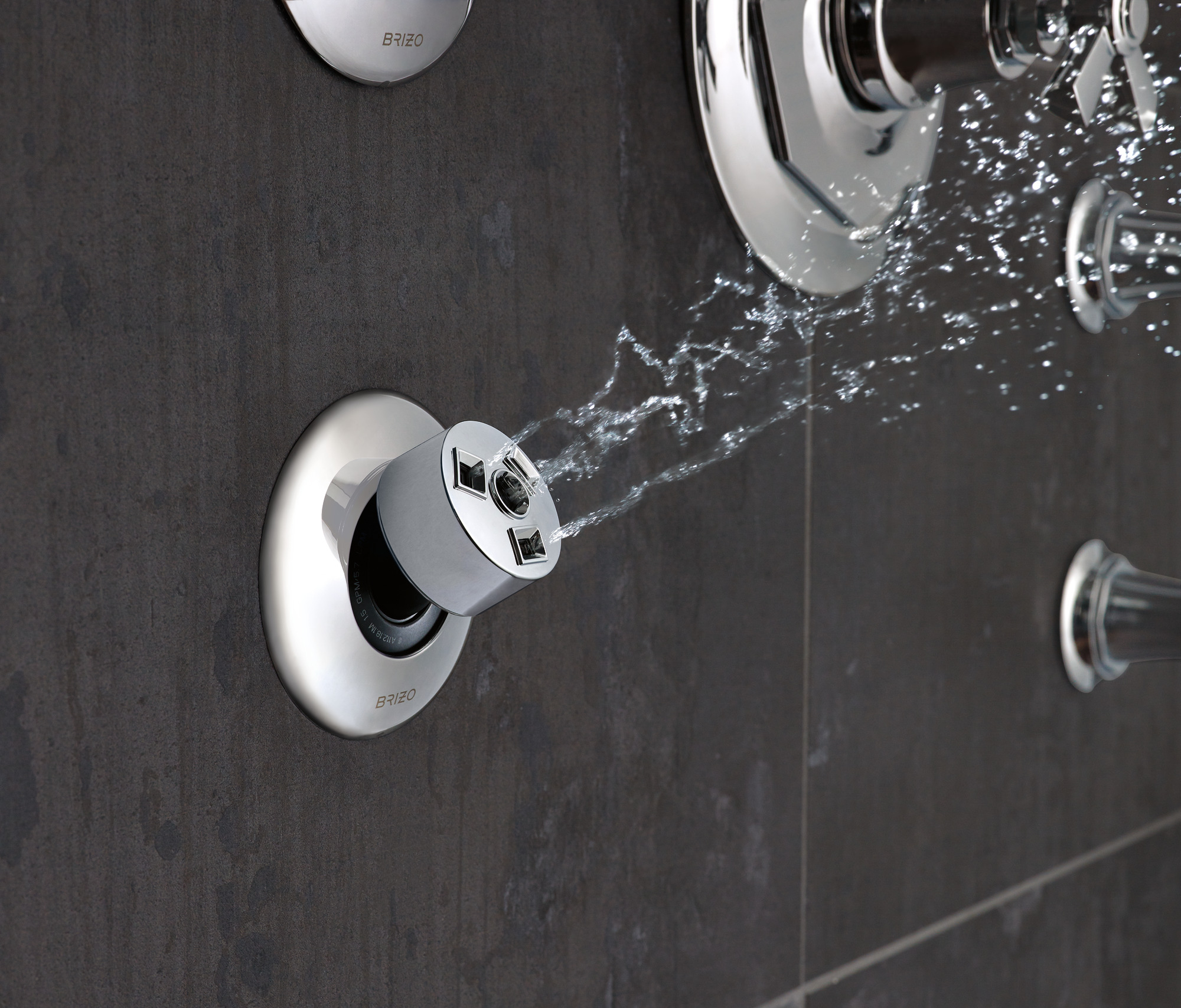 Rook® | Sensori® Thermostatic Valve Trim - Cross