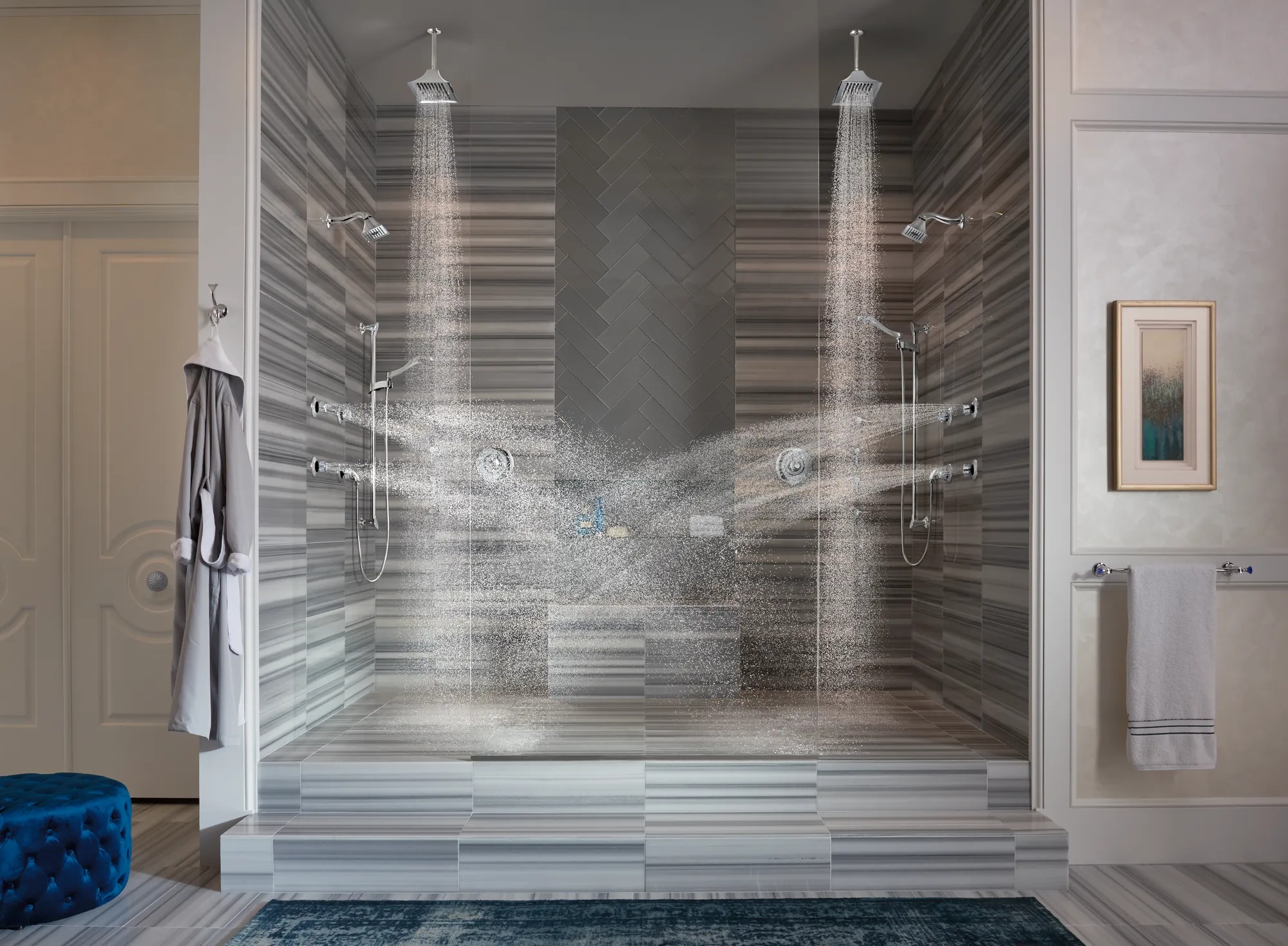 Essential™ Shower Series | Hydrachoice® Touch-Clean® Spray Head
