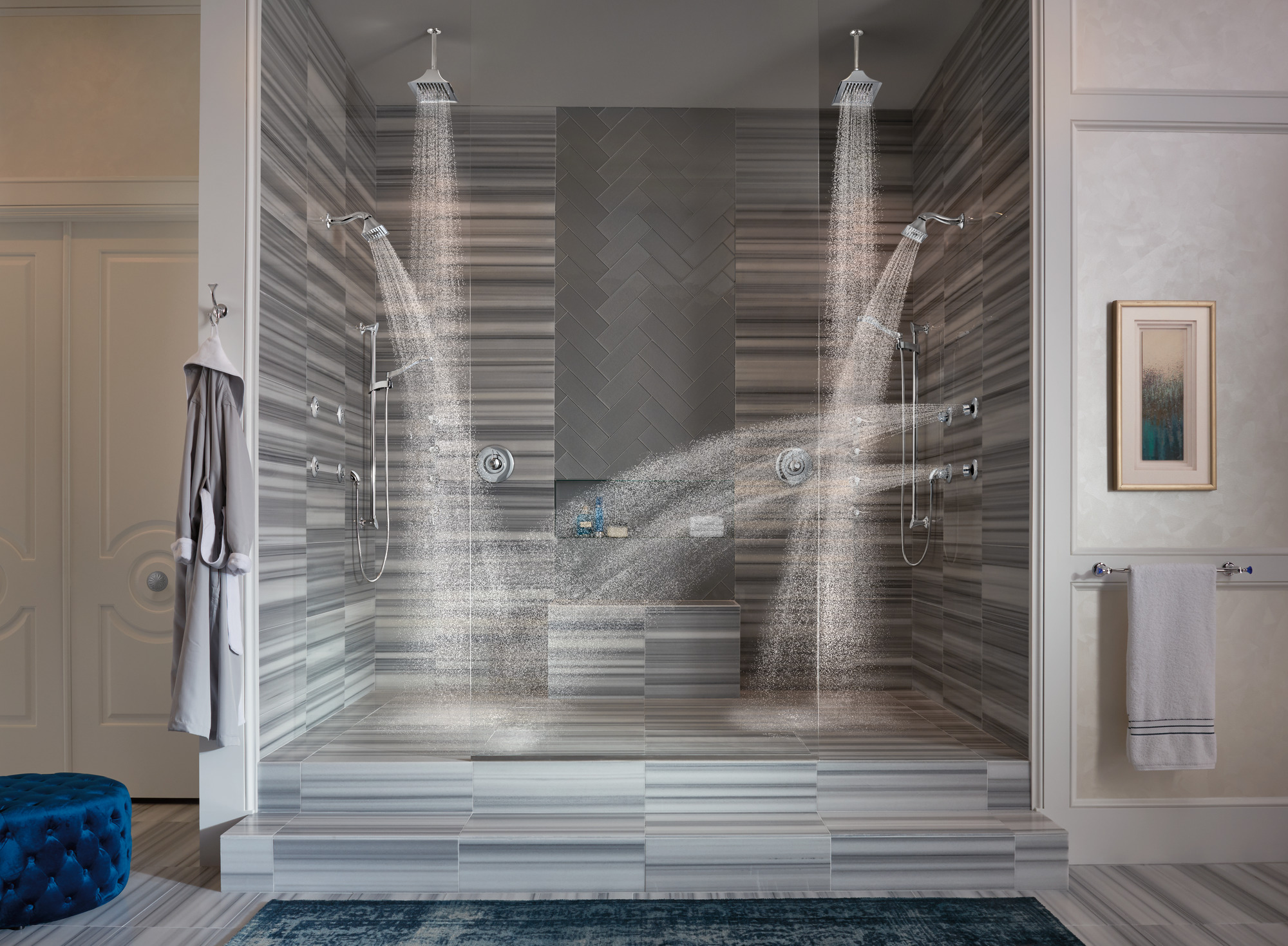 Essential™ Shower Series | Hydrachoice® Touch-Clean® Spray Head