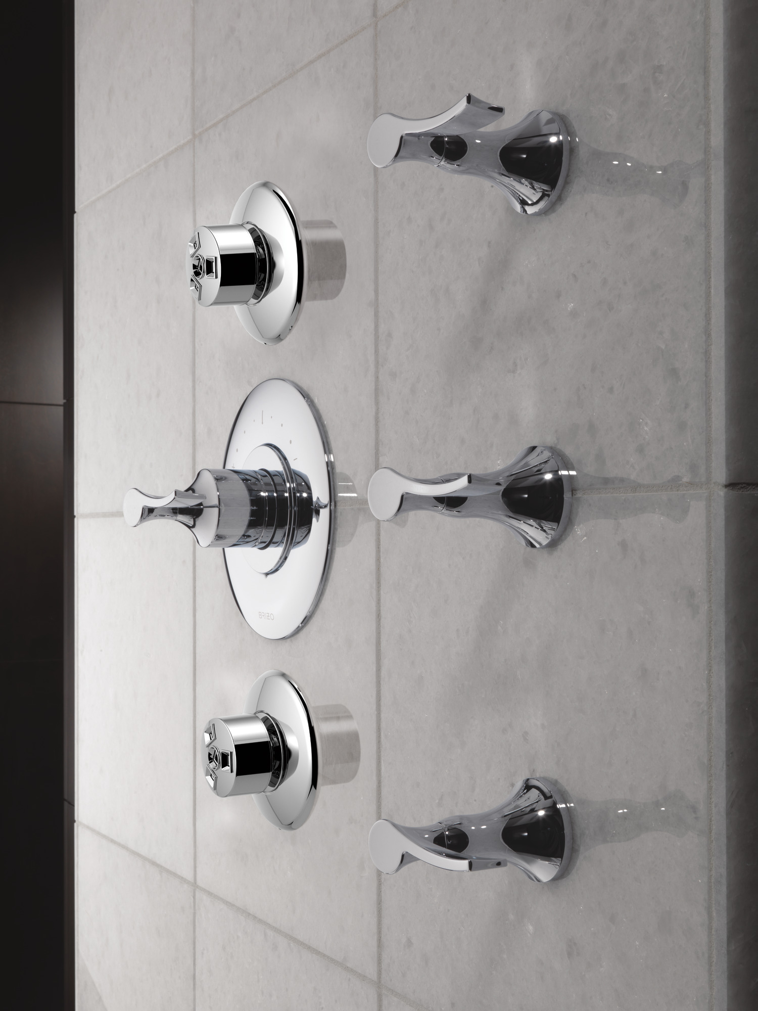 Essential™ Shower Series | Hydrachoice Max® Round Body Spray Trim